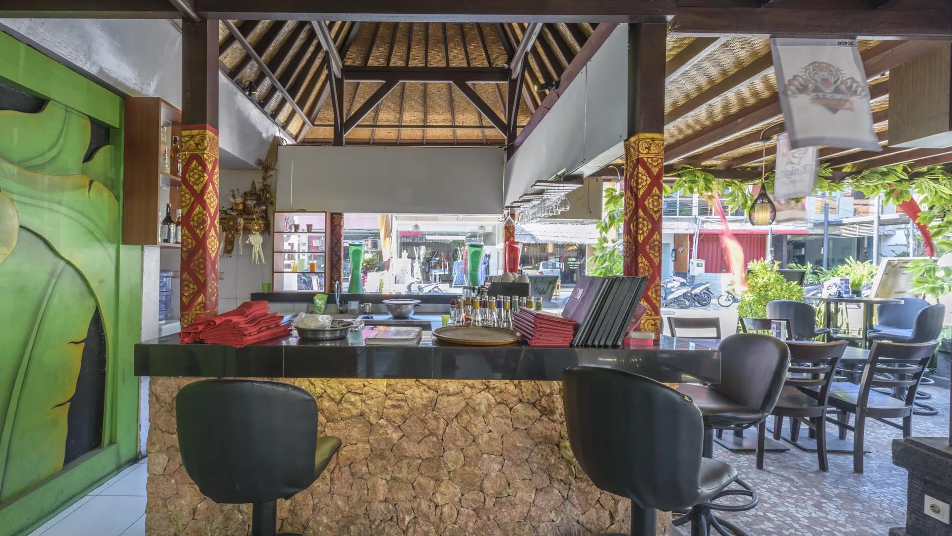 발리 세미냑 파라다이소 호텔 발리 3성급 호텔 전망