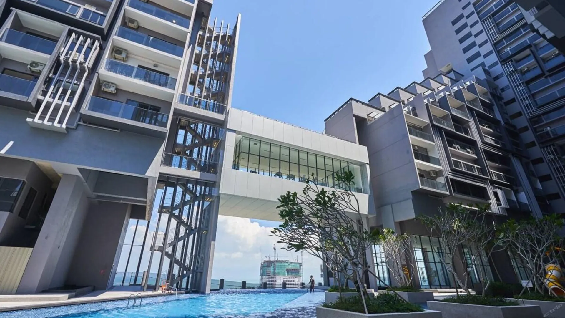 말라카 멜라카 라야의 프라이빗 하우스 (85m², 침실 2개, 프라이빗 욕실 1개) 3성급 싱글룸 수영장