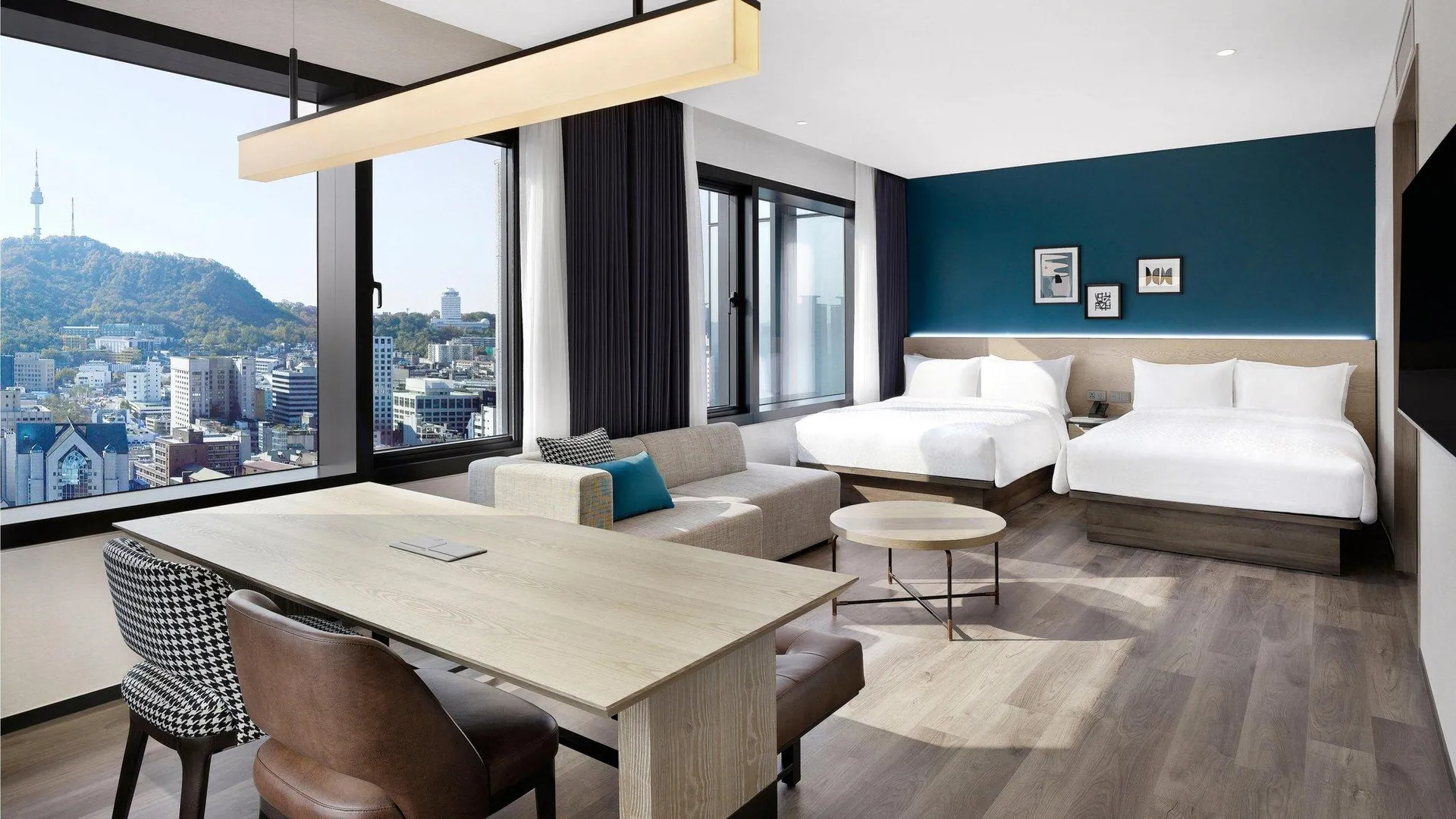 서울 포포인츠 바이 쉐라톤 조선 서울 명동 4성급 호텔 스위트룸