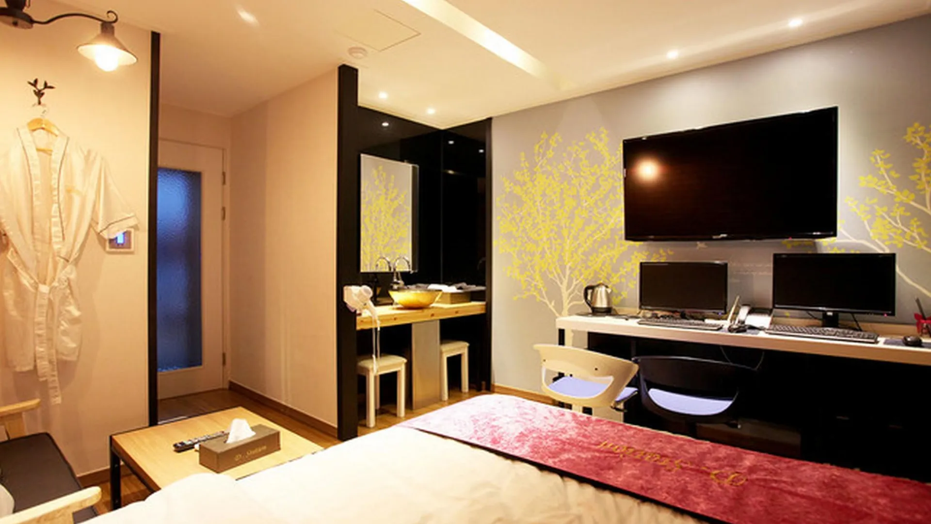 서울 디 스테이션 2성급 호텔 스위트룸