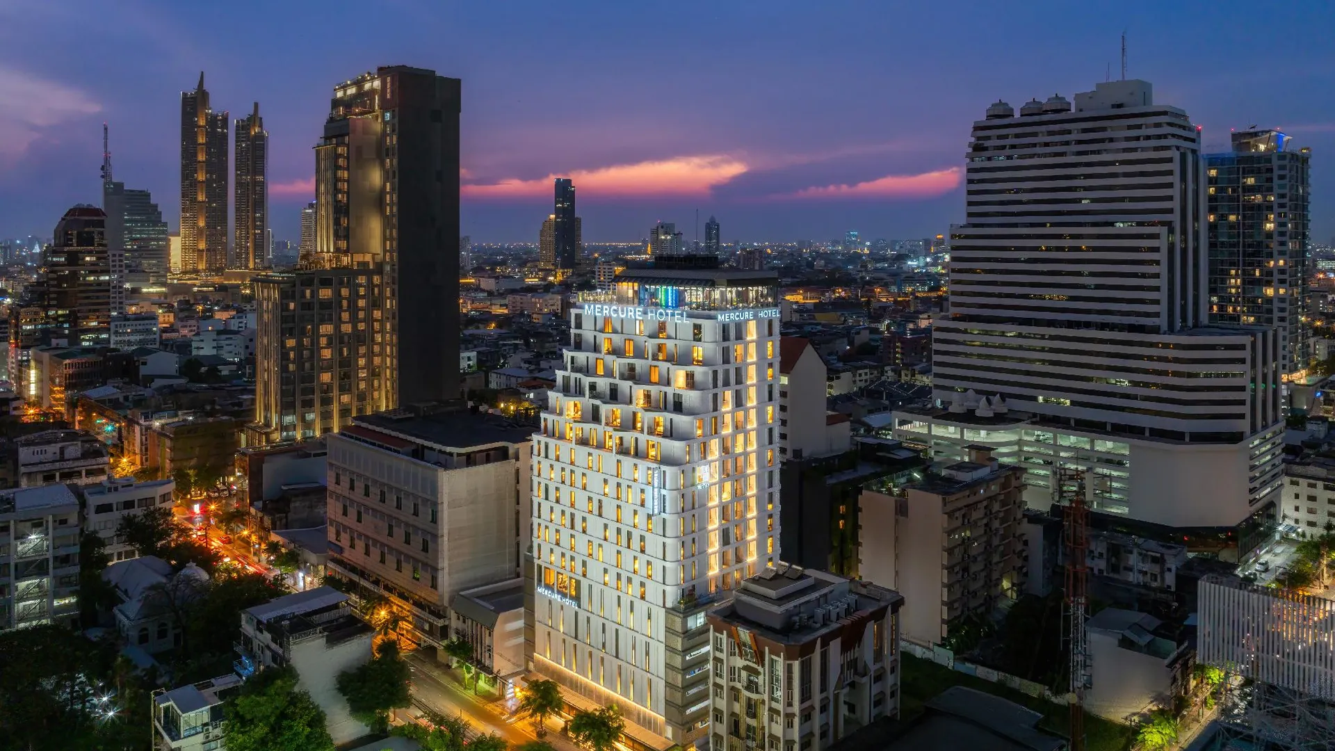 방콕 머큐어 방콕 수라웡 4성급 호텔 객실