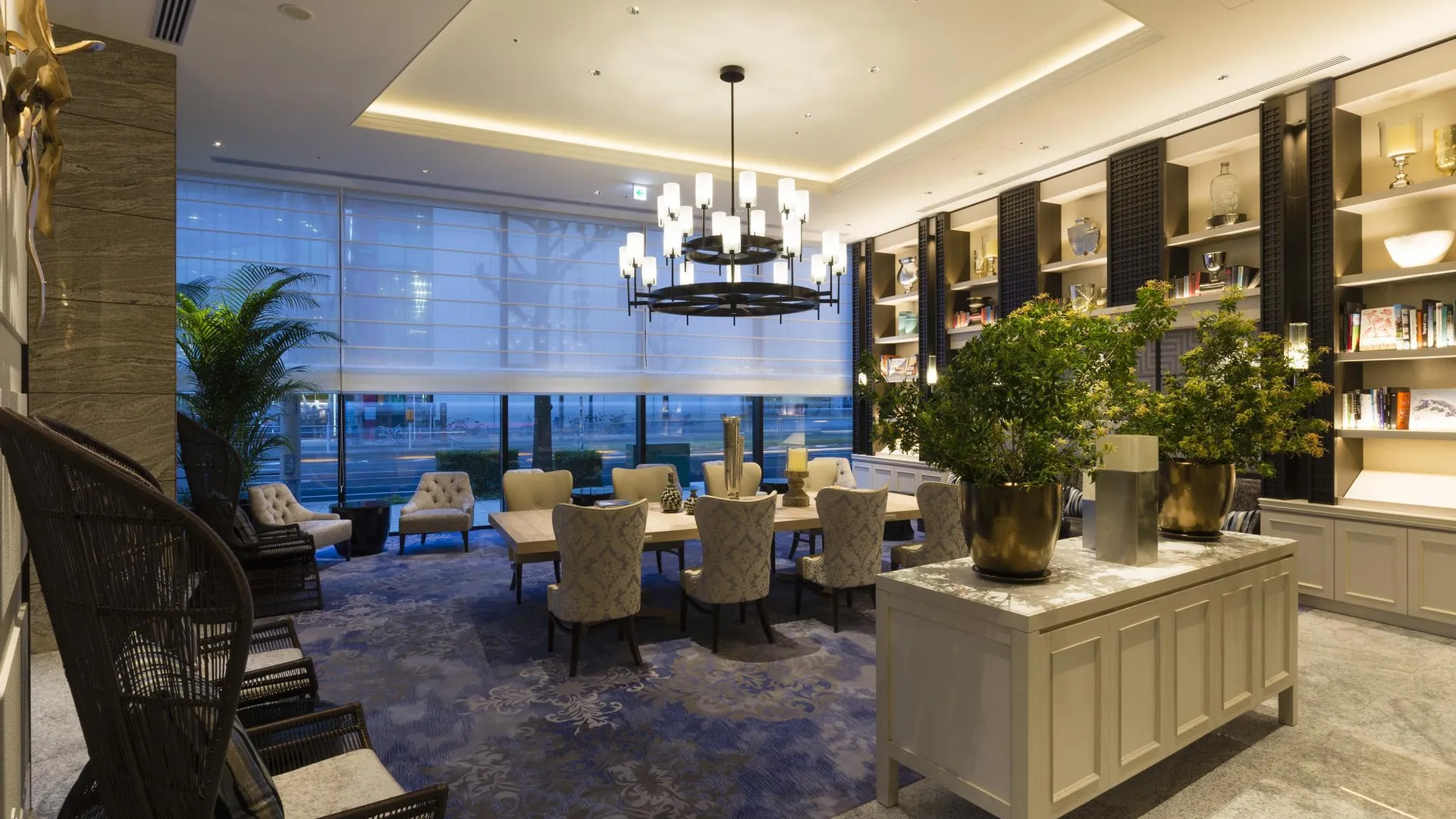 오사카 프리미어 호텔 캐빈 프레지던트 오사카 4성급 호텔 로비