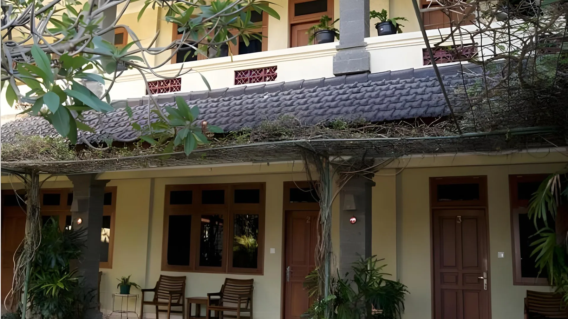 발리 푸리 번가 인 1성급 호텔 레스토랑