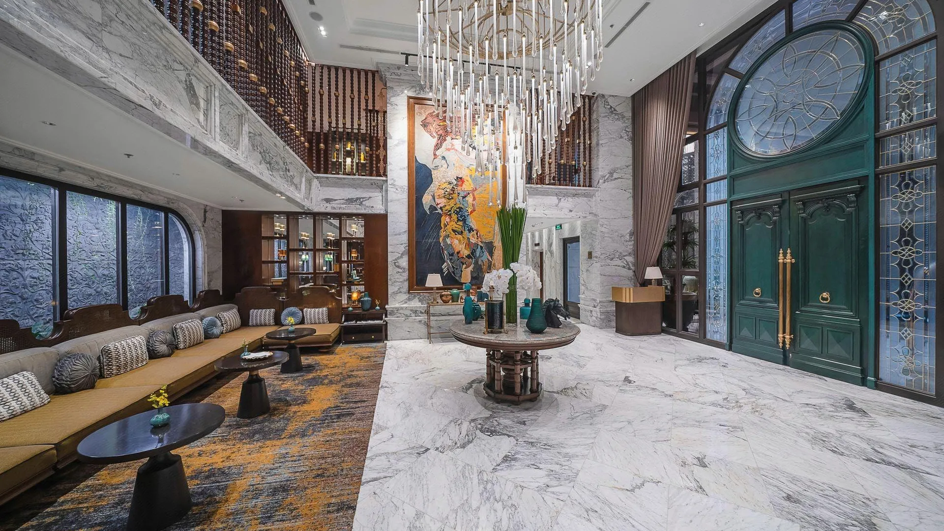 하노이 페리도트 그랜드 럭셔리 부티크 호텔 5성급 호텔 로비