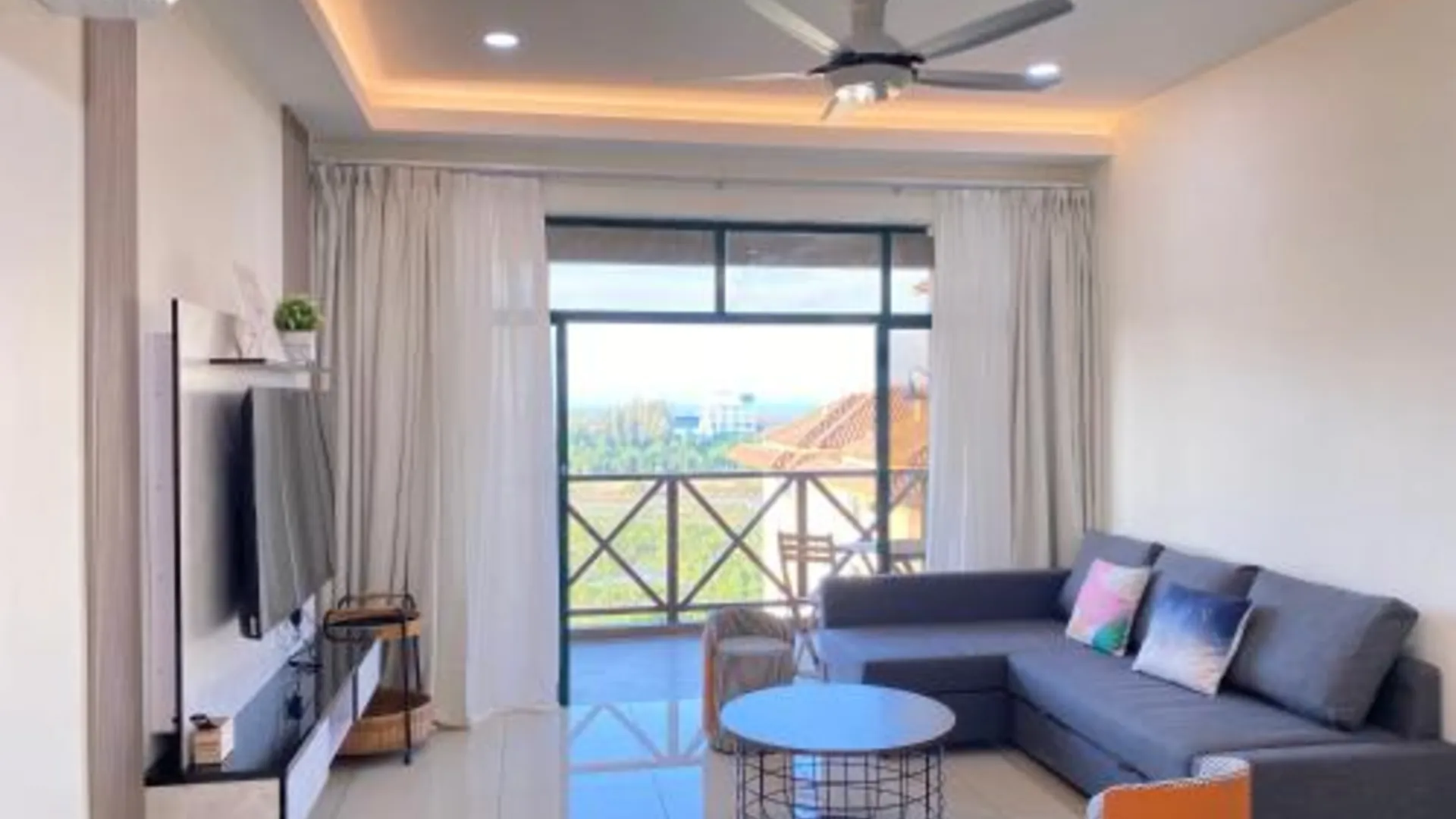 말라카 멜라카 라야의 아파트먼트 (110m², 침실 3개, 프라이빗 욕실 2개) 5성급 게스트하우스 스위트룸