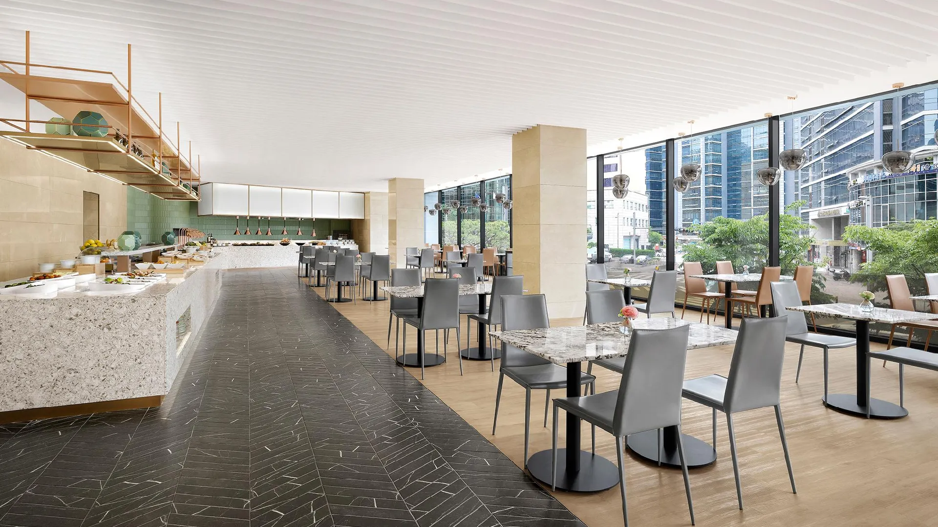 서울 포포인츠 바이 쉐라톤 서울 구로 4성급 호텔 로비