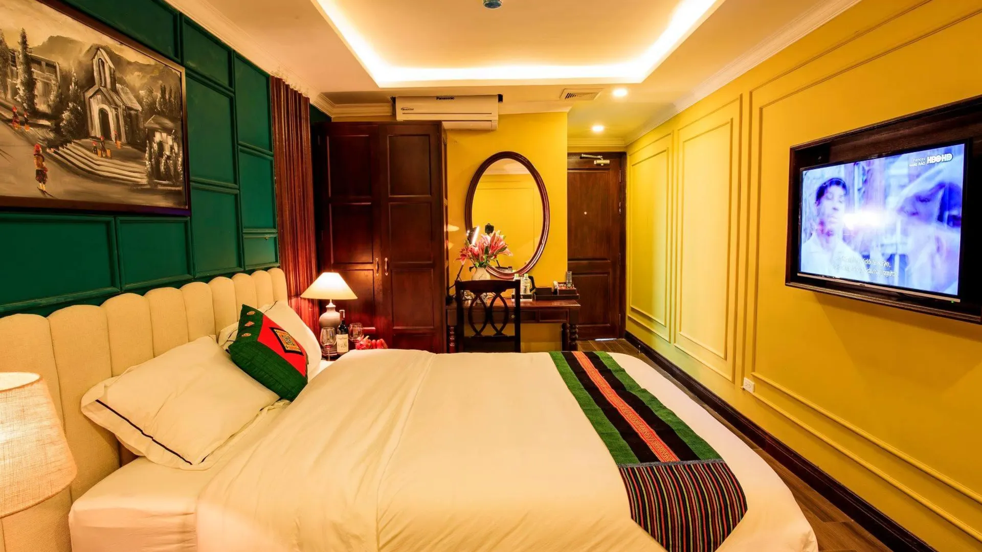 사파 사파 클로버 호텔 호텔 전망