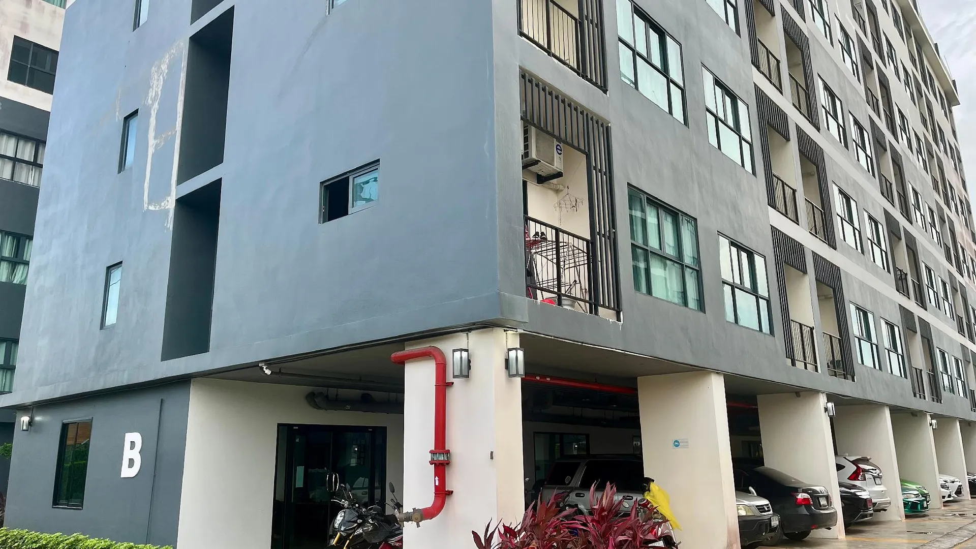 핫야이 핫 야이 대학교의 아파트먼트 (m², 침실 1개, 프라이빗 욕실 1개) 2성급 싱글룸 외관