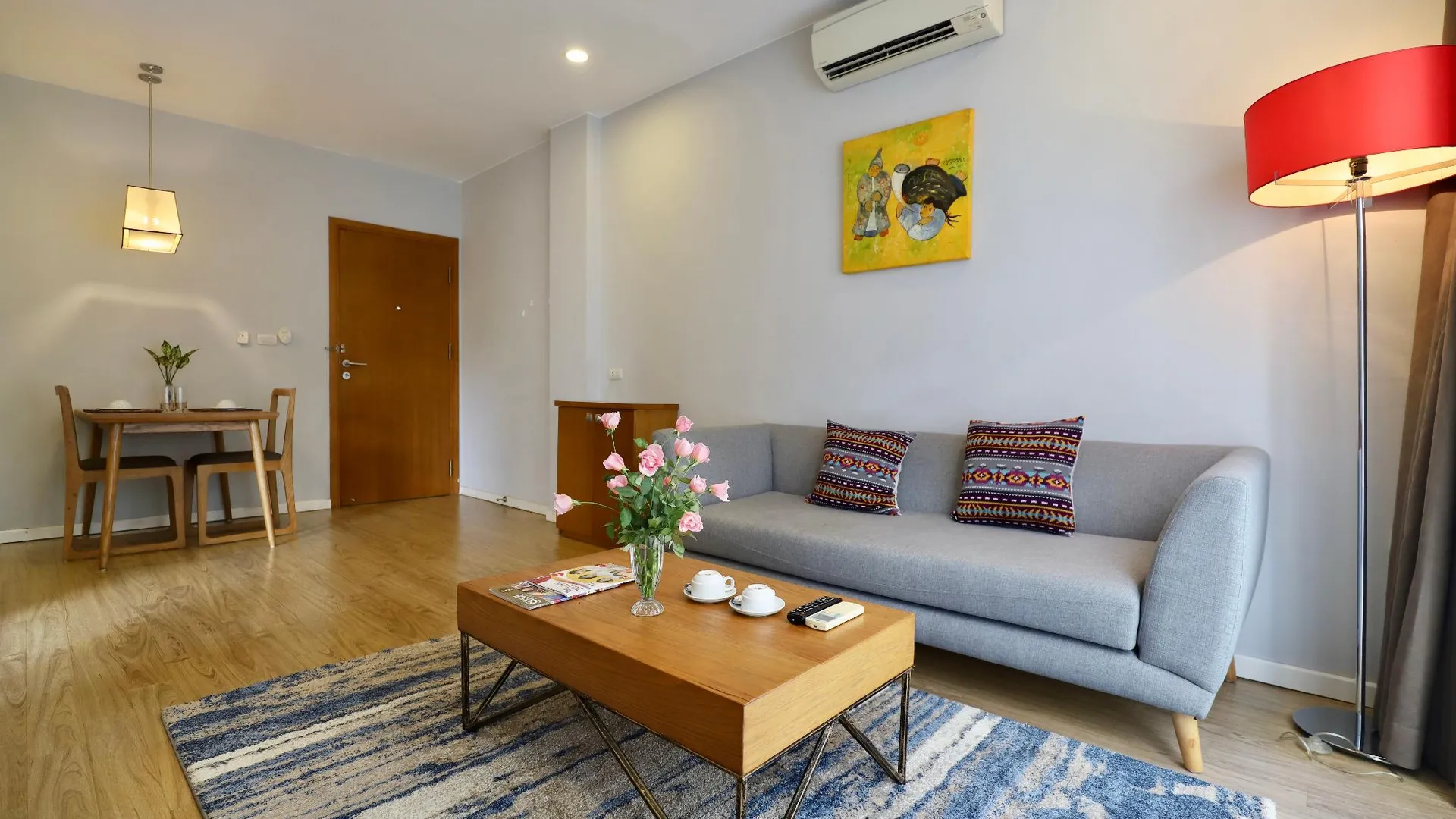 하노이 바딘의 아파트먼트 (55m², 침실 1개, 프라이빗 욕실 1개) 4성급 싱글룸 객실