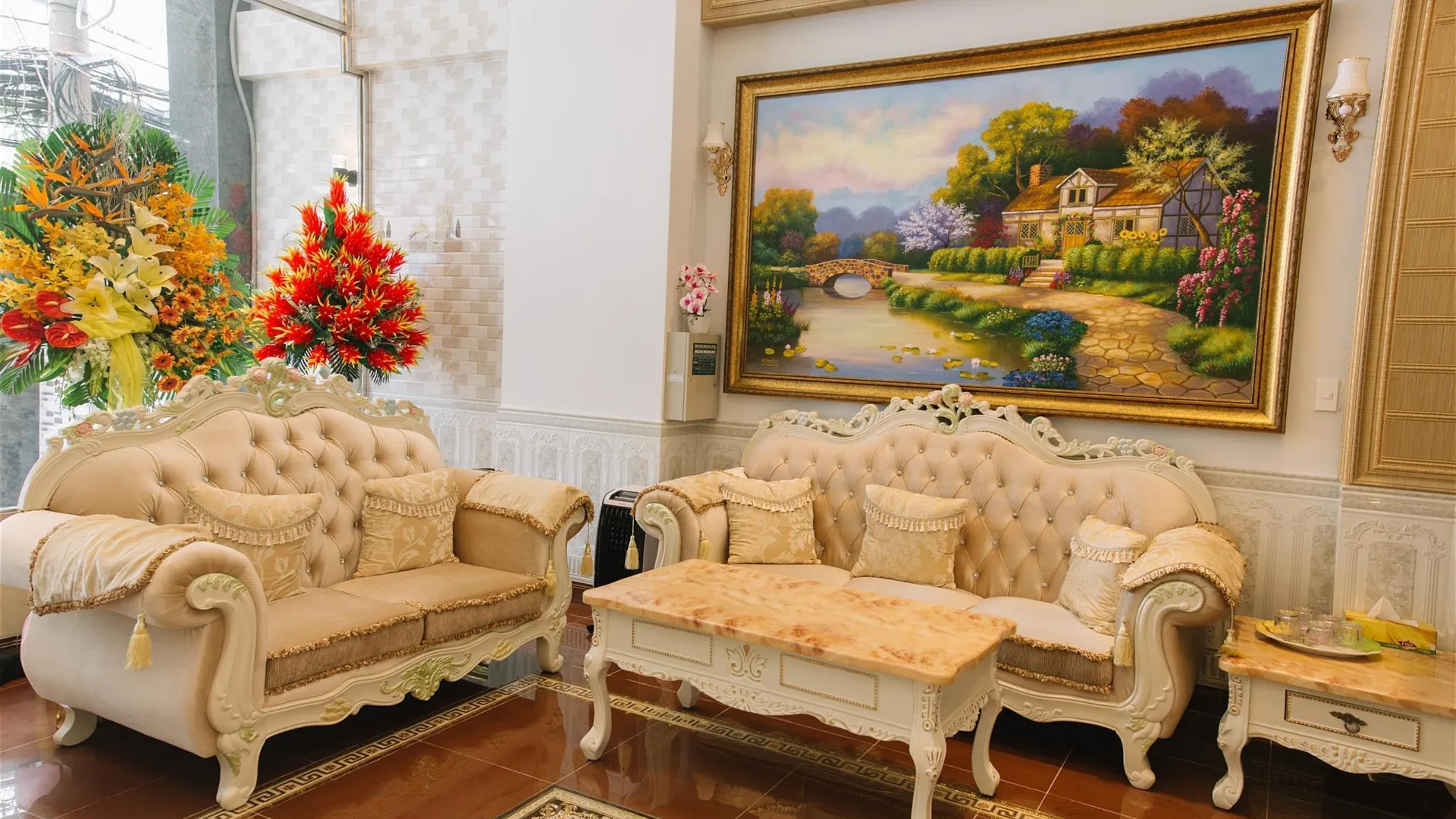 호치민 틴자팟 호텔 황화 탐 2성급 호텔 외관