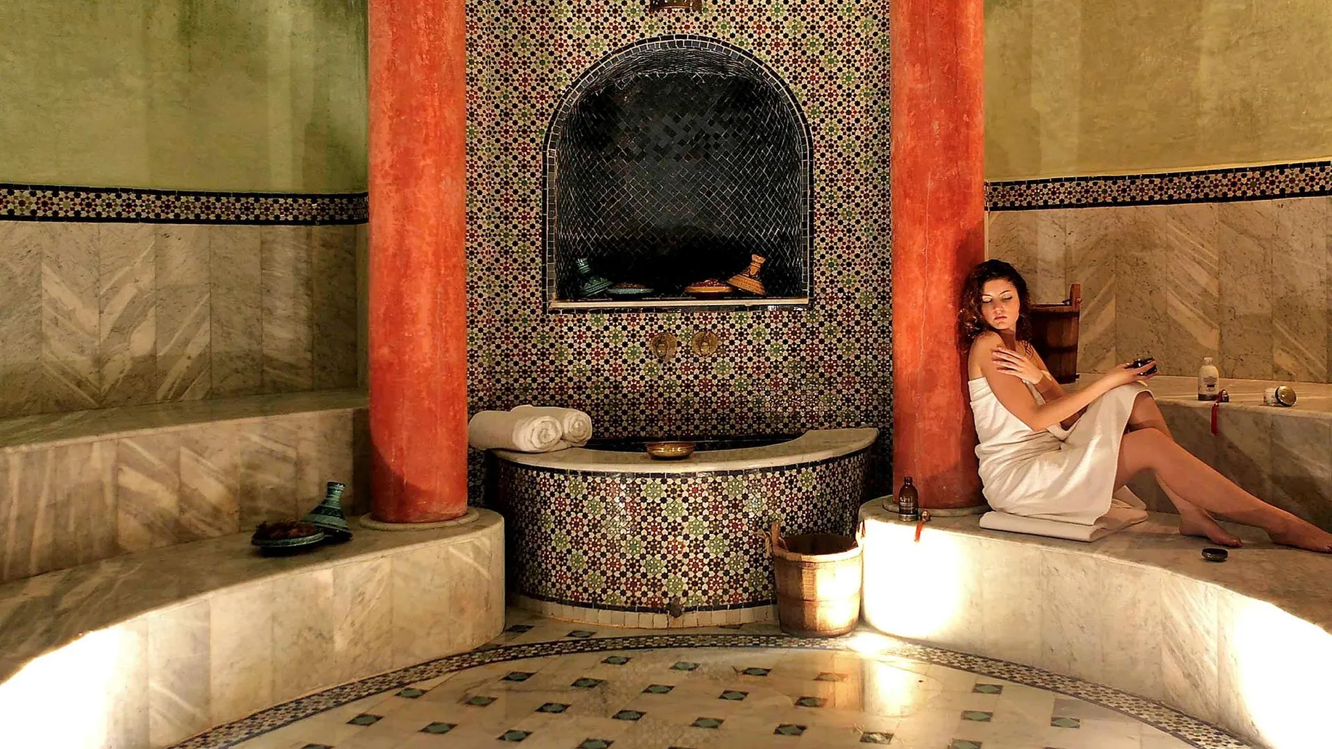 엘 자디다 풀만 마자간 로얄 골프 앤 스파 호텔 5성급 호텔 레스토랑