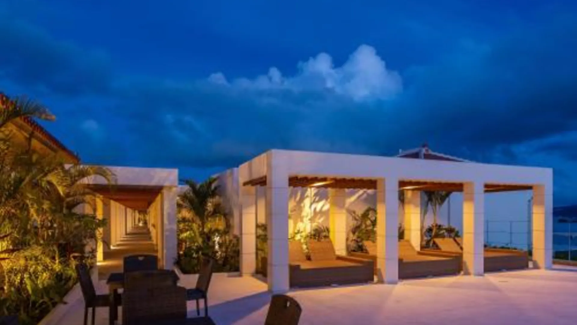 오키나와 본섬 Pool Villa Kouri Island by Coldio Smart Resort 4성급 게스트하우스 로비