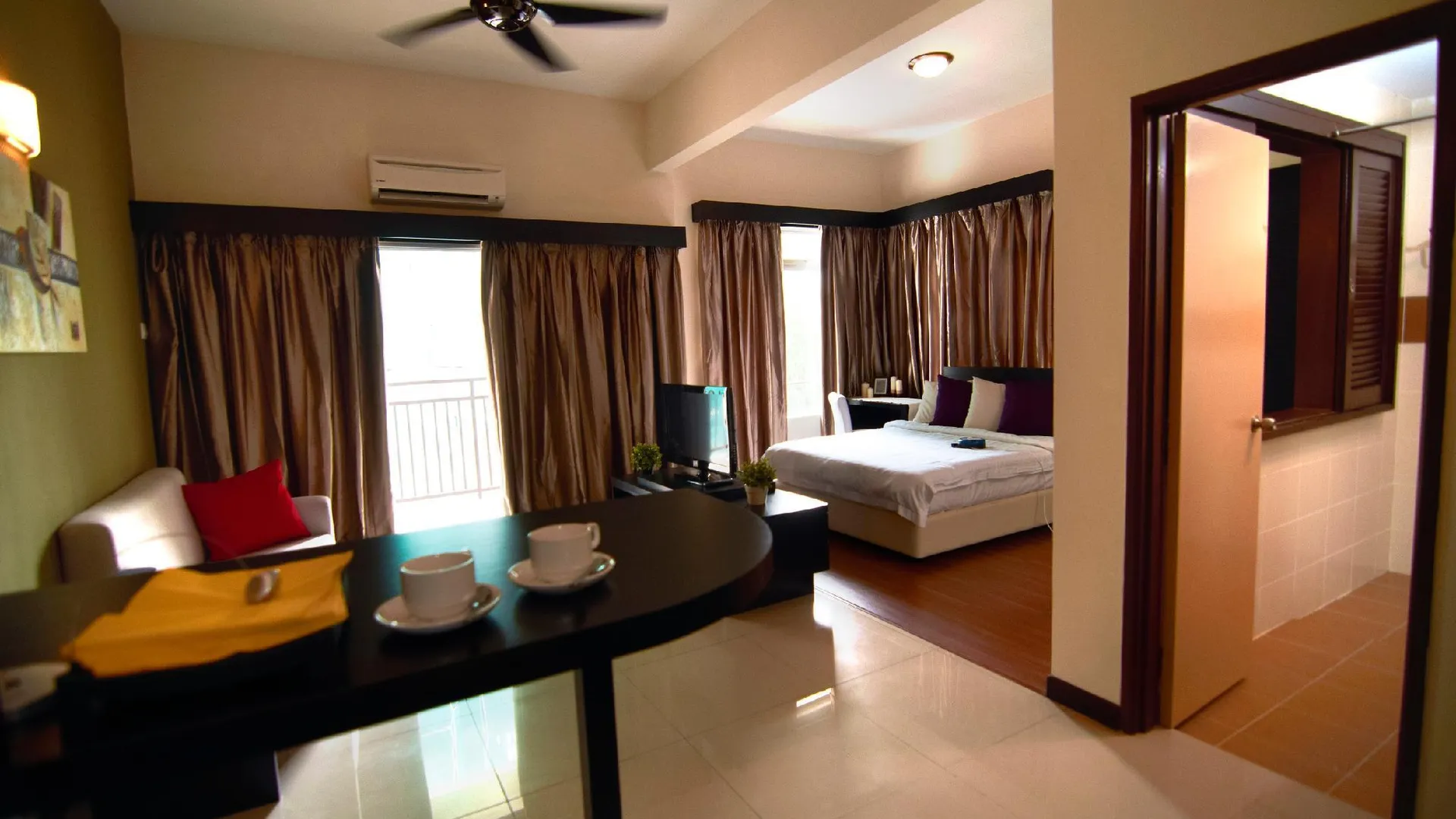 말라카 아에르 크로의 스튜디오 프라이빗 하우스 (495m², 프라이빗 욕실 1개) 3성급 싱글룸 스위트룸