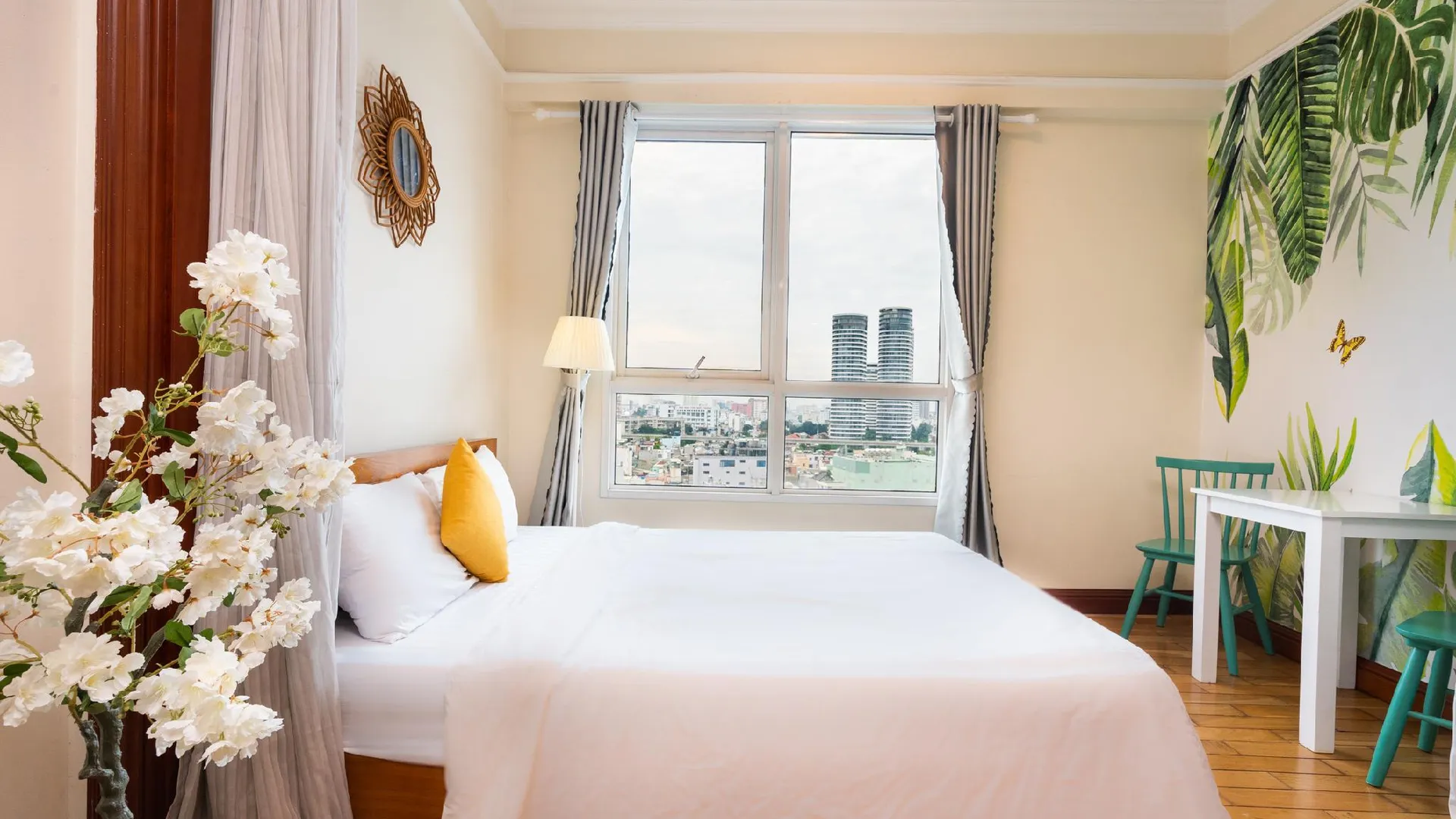 호치민 빈탄의 스튜디오 아파트먼트 (38m², 프라이빗 욕실 1개) 4성급 싱글룸 스위트룸