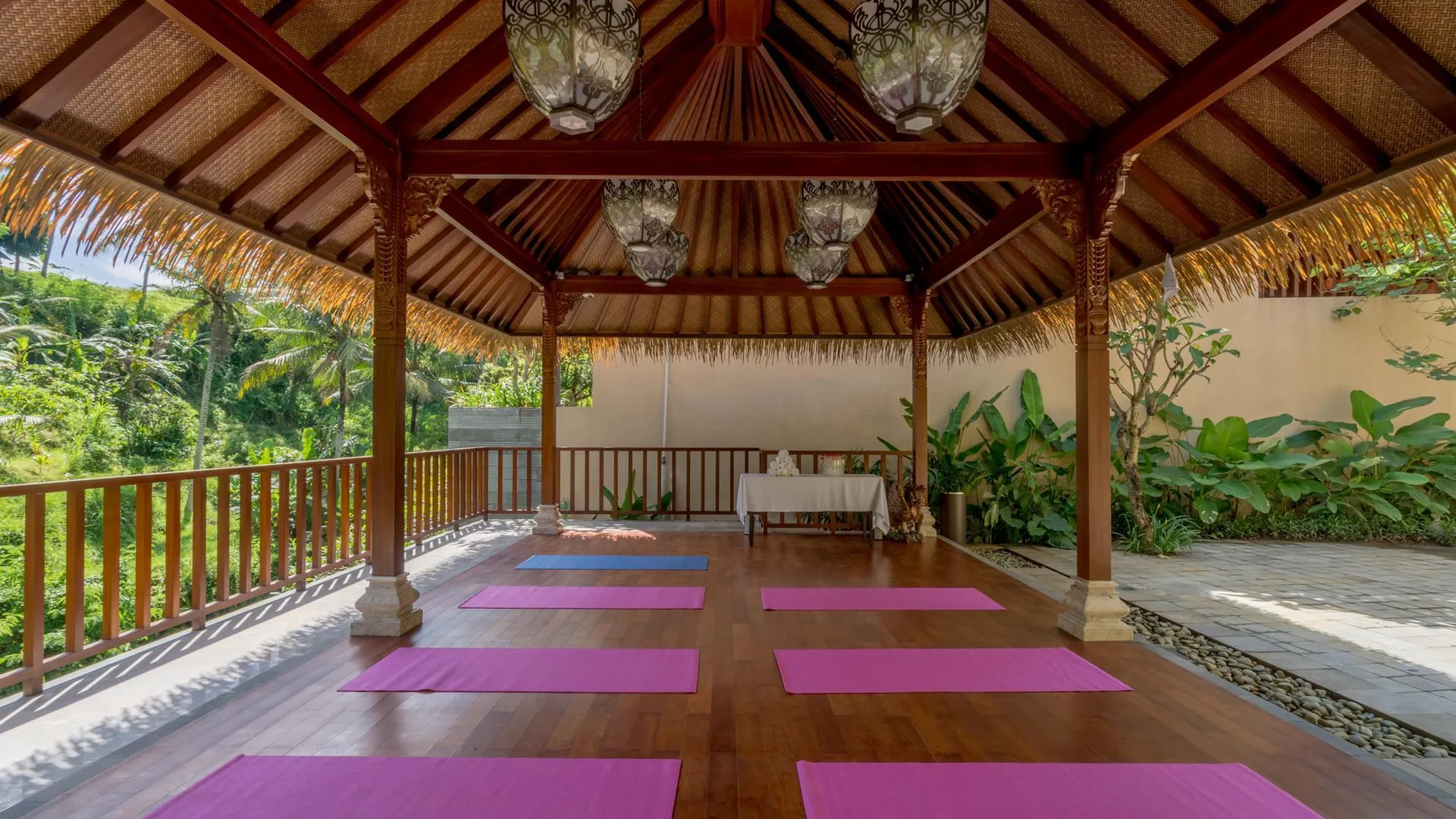 발리 세레스 스프링스 리조트 앤 스파 5성급 호텔 전망