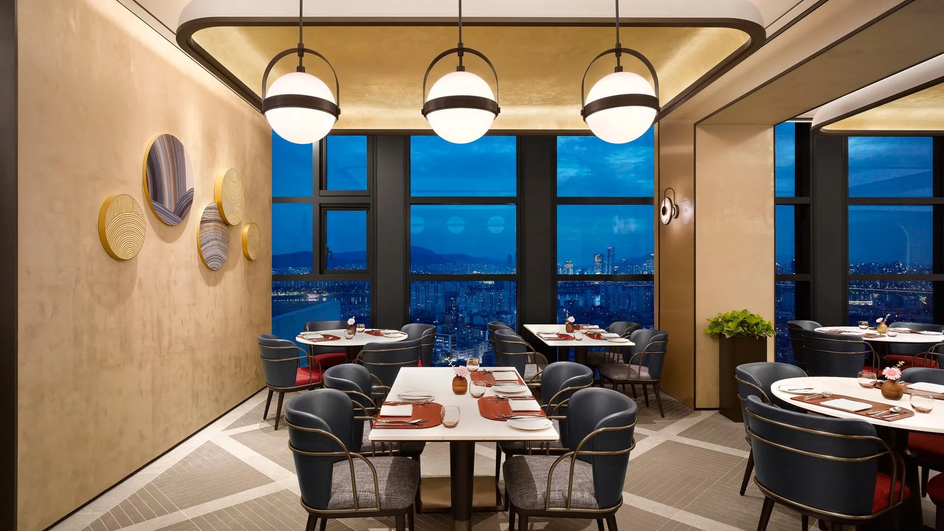 서울  풀만 앰배서더 서울 이스트폴 5성급 호텔 전망