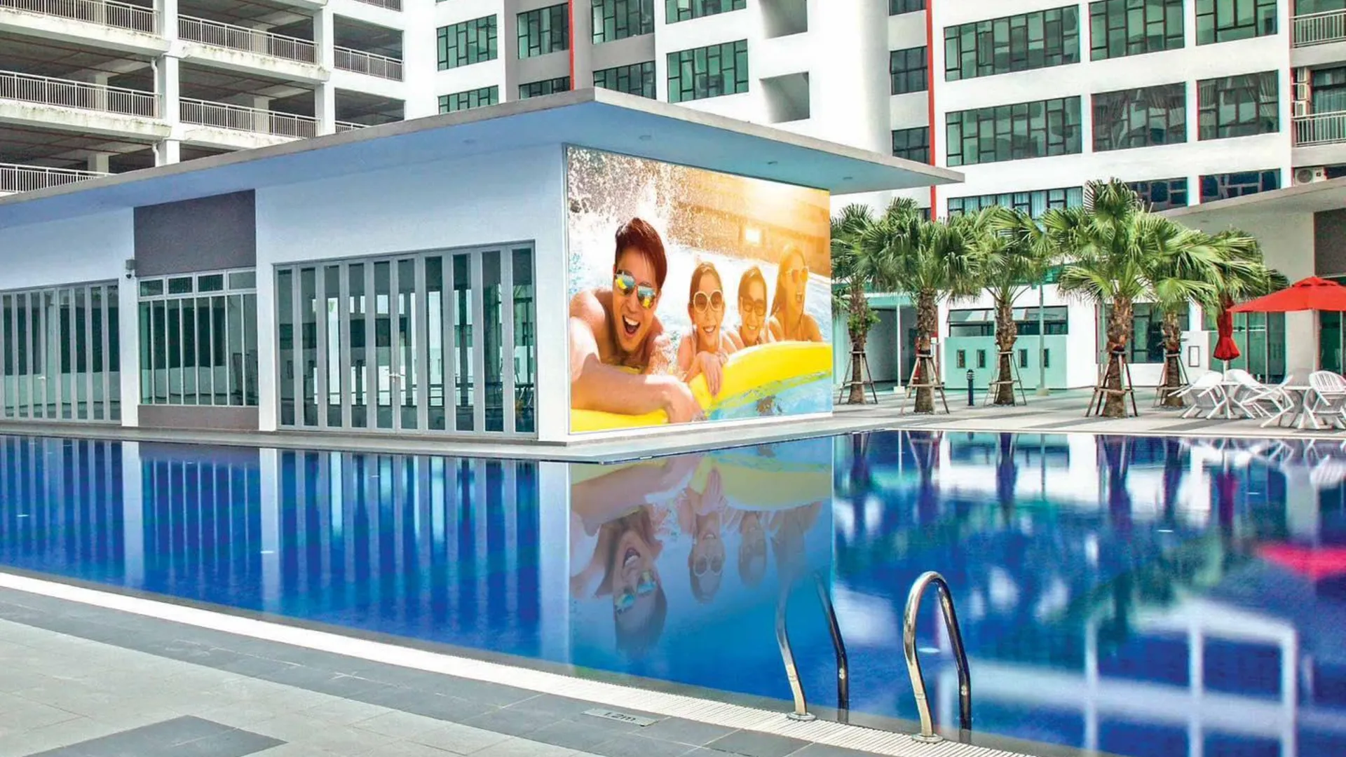 조호바루 / 조호르바루 테브라우의 아파트먼트 (120m², 침실 3개, 프라이빗 욕실 2개) 3성급 싱글룸 외관