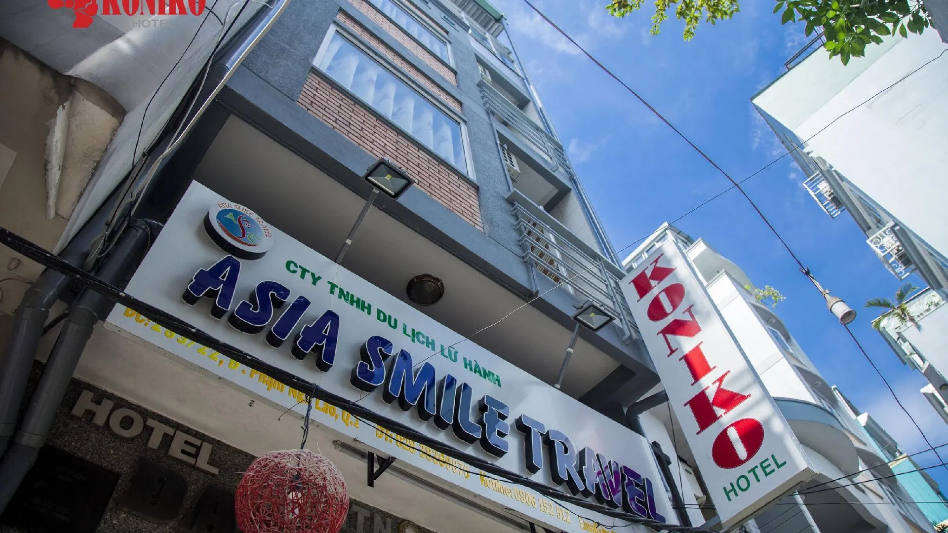 호치민 코니코 호텔 1성급 호텔 외관