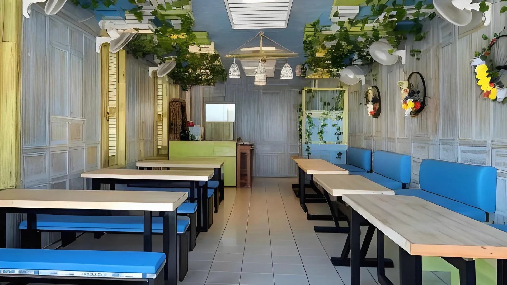 발리 네사 사누르 호텔 3성급 호텔 레스토랑