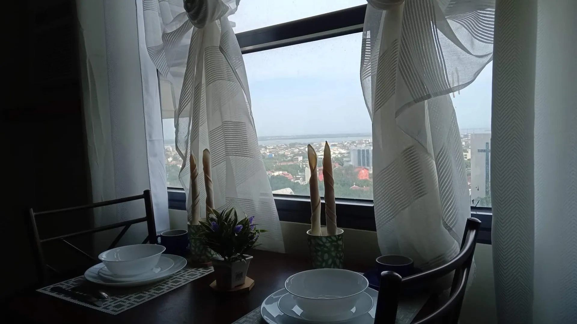 세부 세부 시티의 아파트먼트 (30m², 침실 1개, 프라이빗 욕실 1개) 3성급 싱글룸 전망