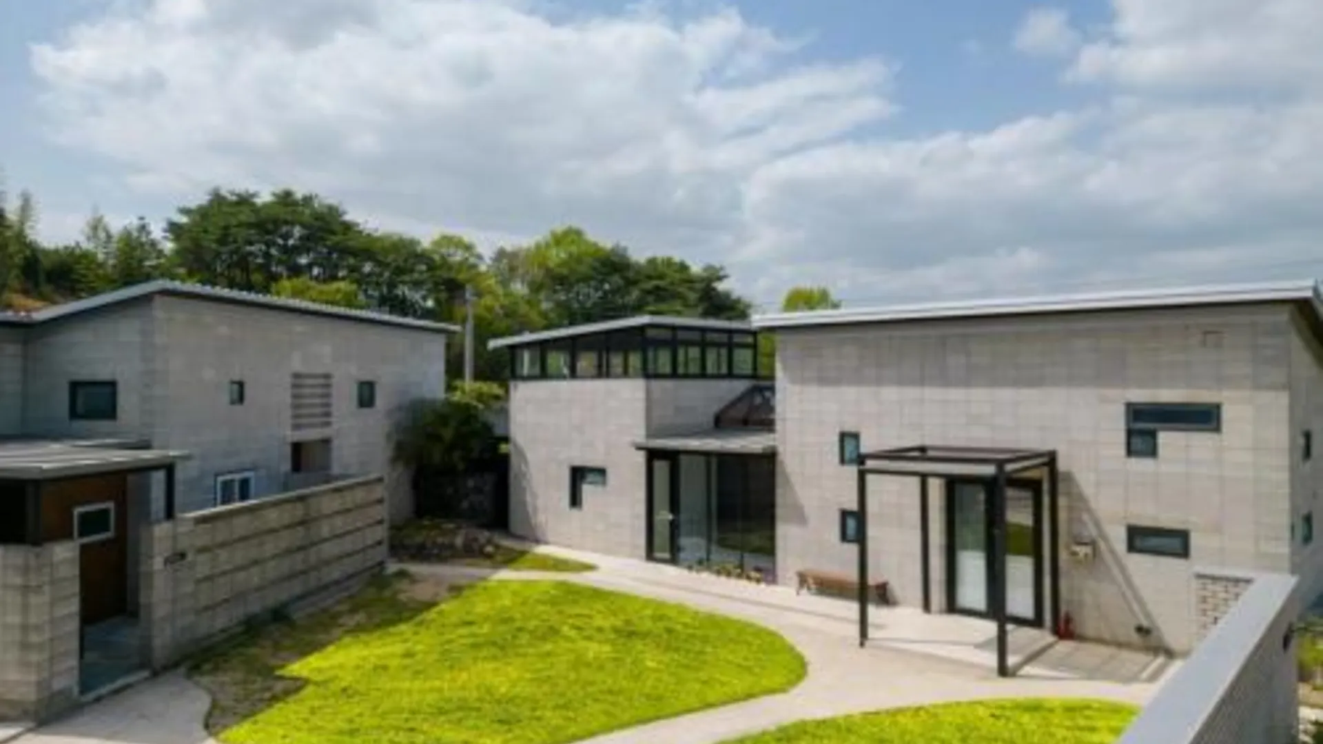 담양 블럭 하우스 3성급 게스트하우스 전망