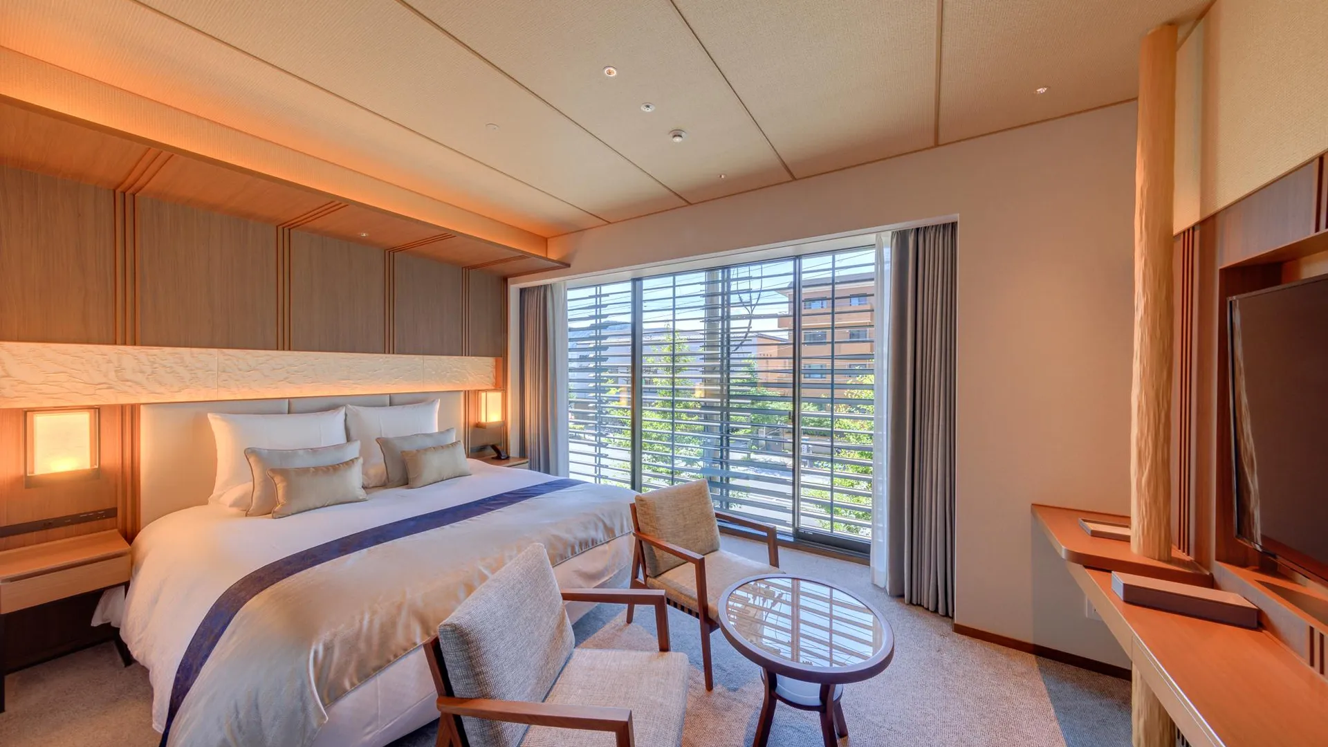 교토 Hotel Okura Kyoto Okazaki Bettei 5성급 호텔 스위트룸