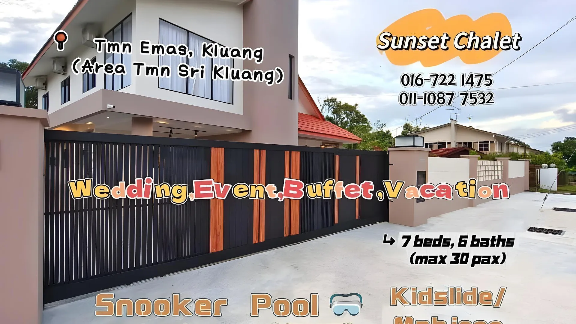 크루앙 클루앙 시티 센터의 방갈로 (m², 침실 7개, 프라이빗 욕실 6개) 3성급 게스트하우스 객실