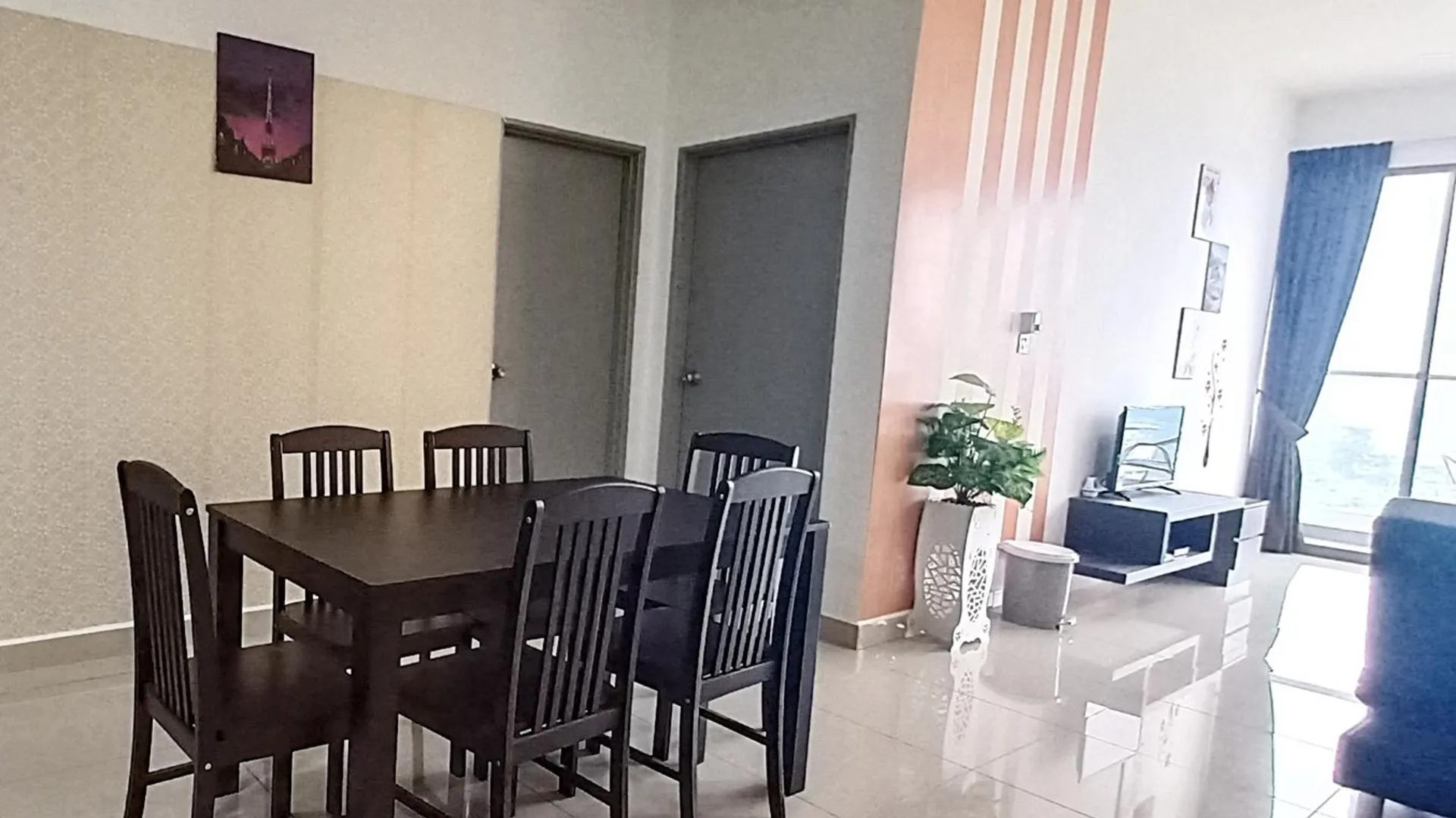 카메론 하일랜즈 브린창의 아파트먼트 (1000m², 침실 3개, 프라이빗 욕실 2개) 3성급 싱글룸 전망