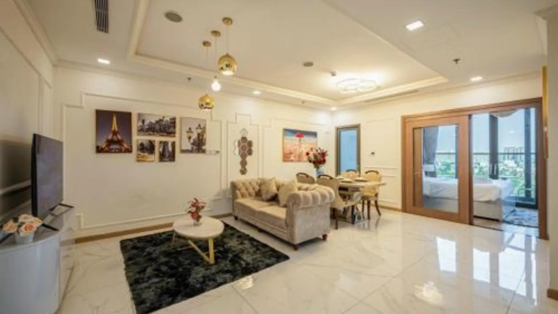 호치민 1 Phòng Ngủ Landmark 81 Vinhome 2성급 게스트하우스 객실