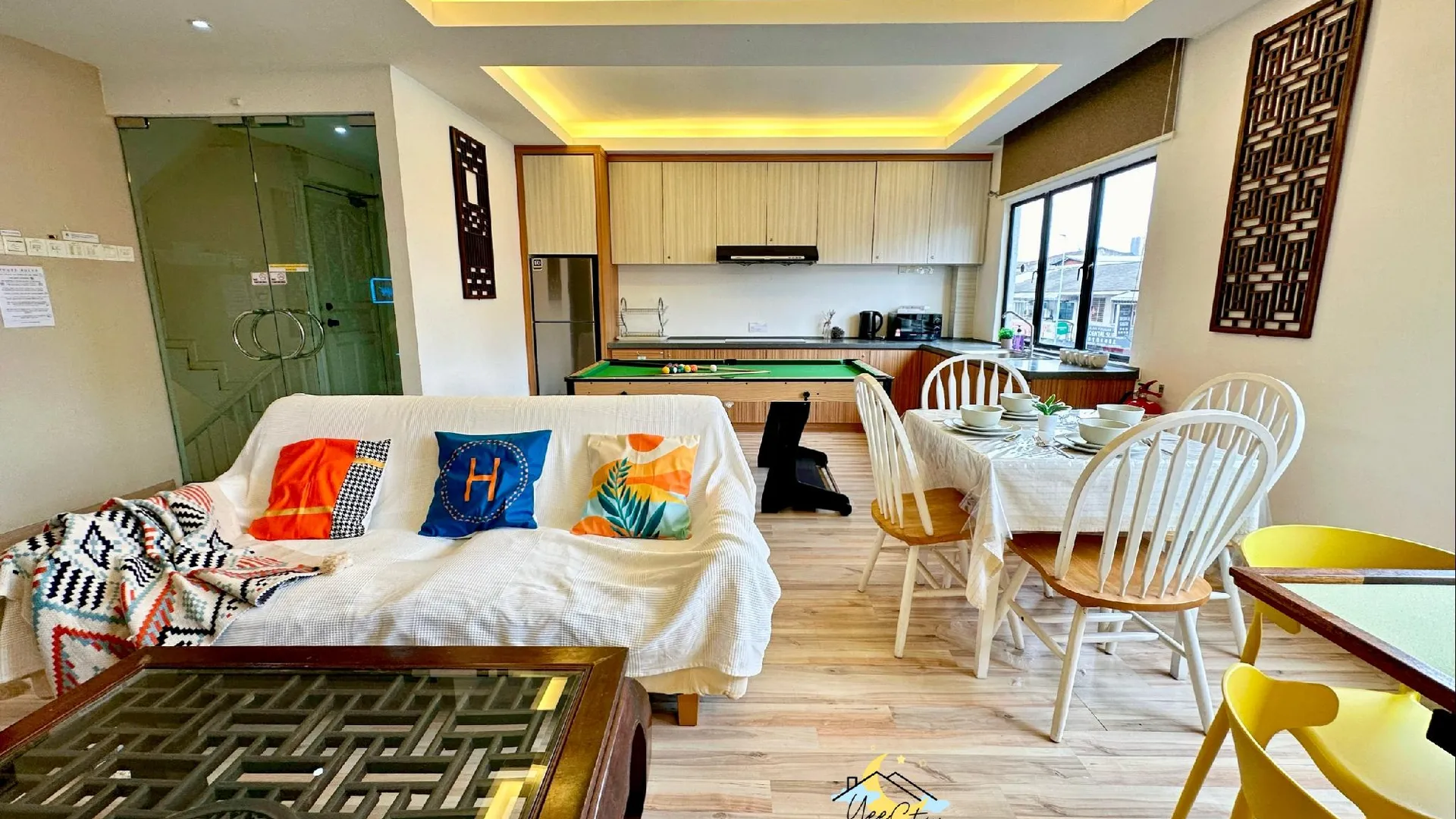 말라카 말라카 시내의 프라이빗 하우스 (m², 침실 4개, 프라이빗 욕실 3개) 2성급 싱글룸 부대시설