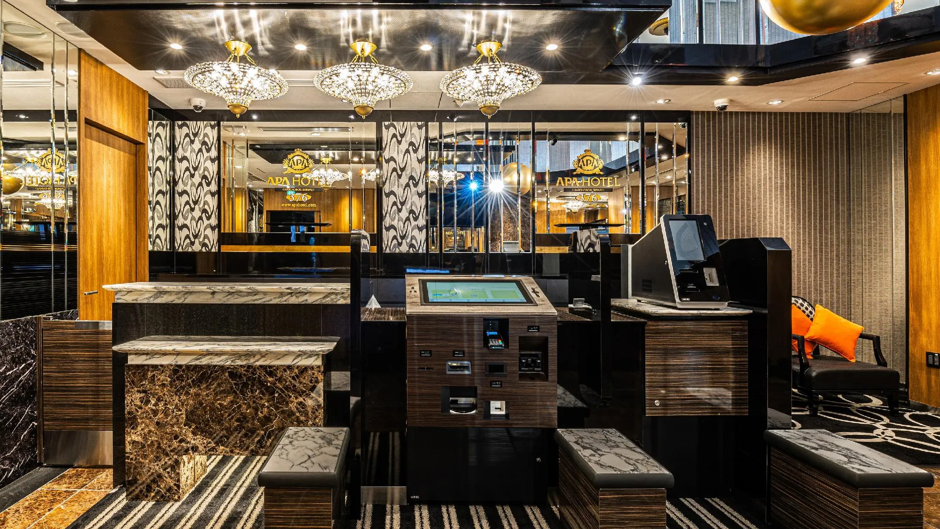 도쿄 / 동경 APA 호텔〈핫초보리 에키마에〉 3성급 호텔 레스토랑