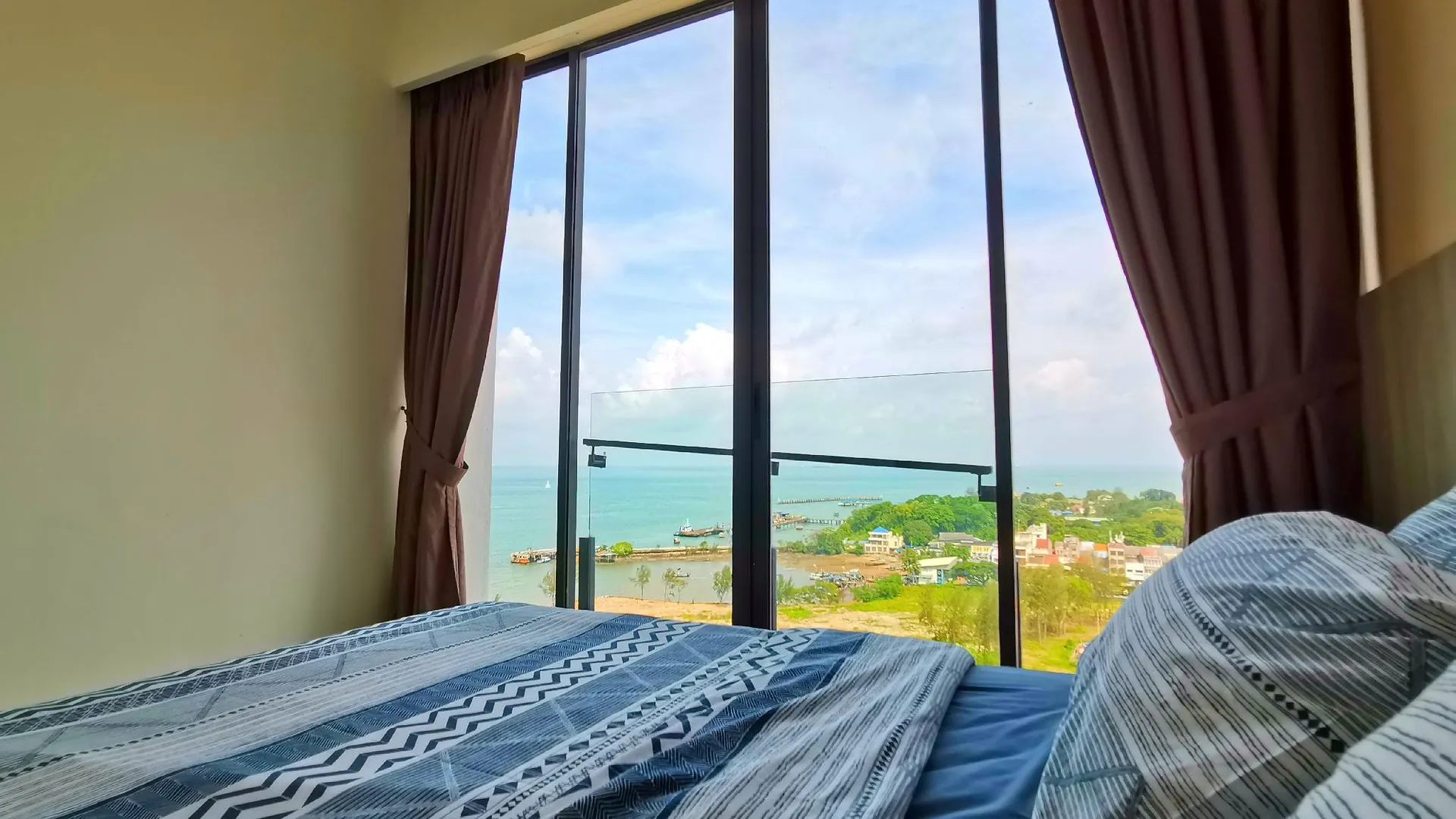 포트 딕슨 PD D’Wharf Waterfront-Sea & City View(Up to 9 pax) 5성급 게스트하우스 객실