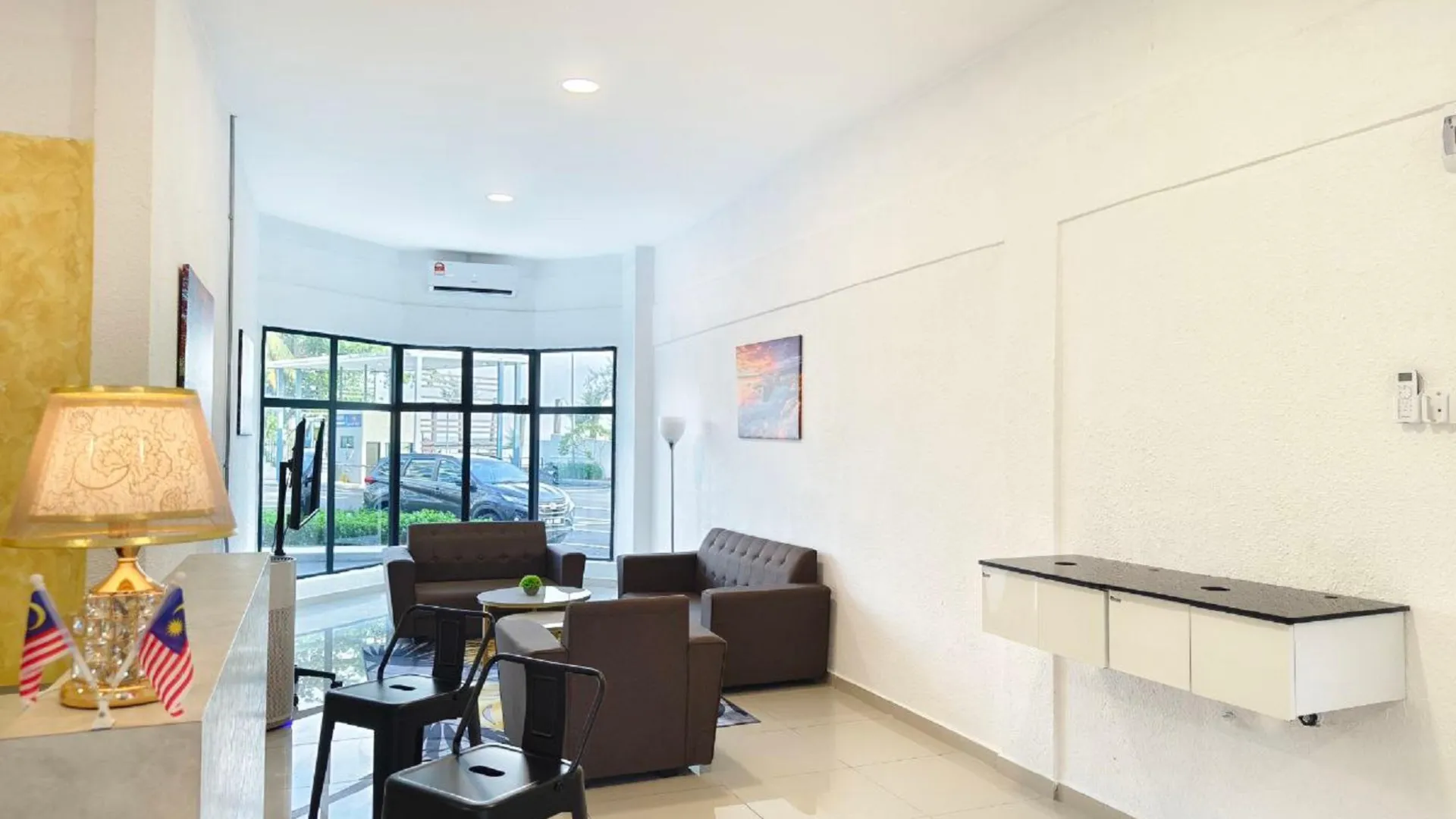 말라카 Melaka 2 Bedroom 180° Seaview ApartHotel  G0816 4성급 싱글룸 레스토랑