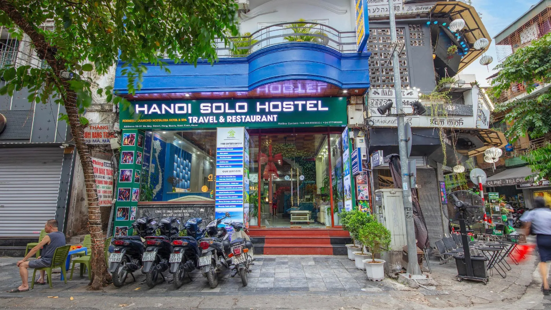 하노이 솔로 하노이 호스텔 3성급 호텔 객실