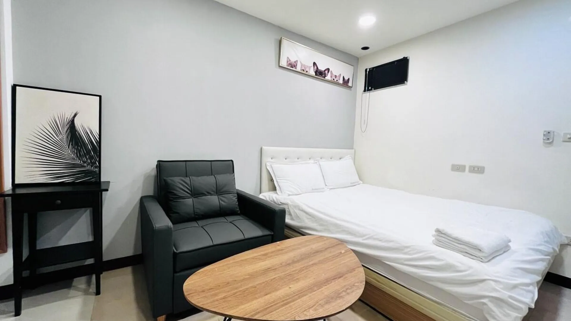 타이베이 다안 구의 아파트먼트 (12m², 침실 1개, 프라이빗 욕실 1개) 2성급 싱글룸 객실