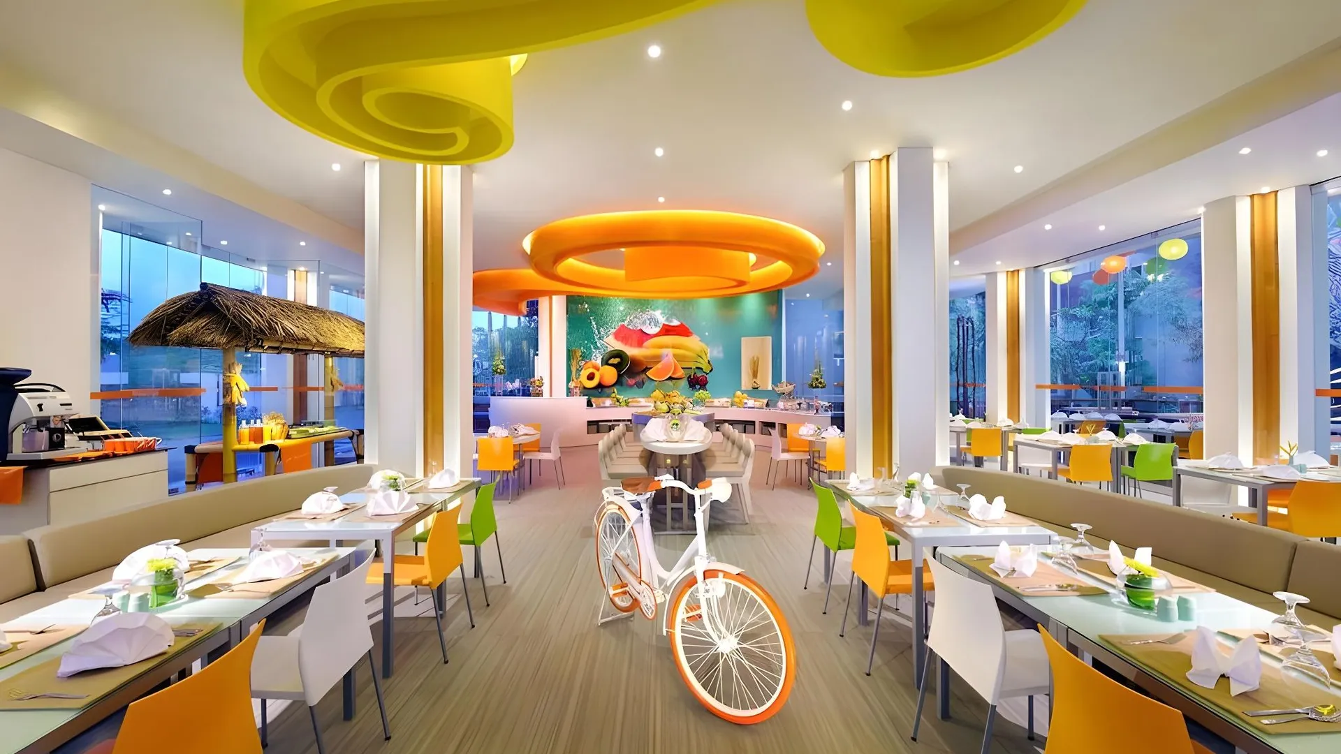 발리 해리스 호텔 앤 레지던스 썬셋 로드 4성급 호텔 로비