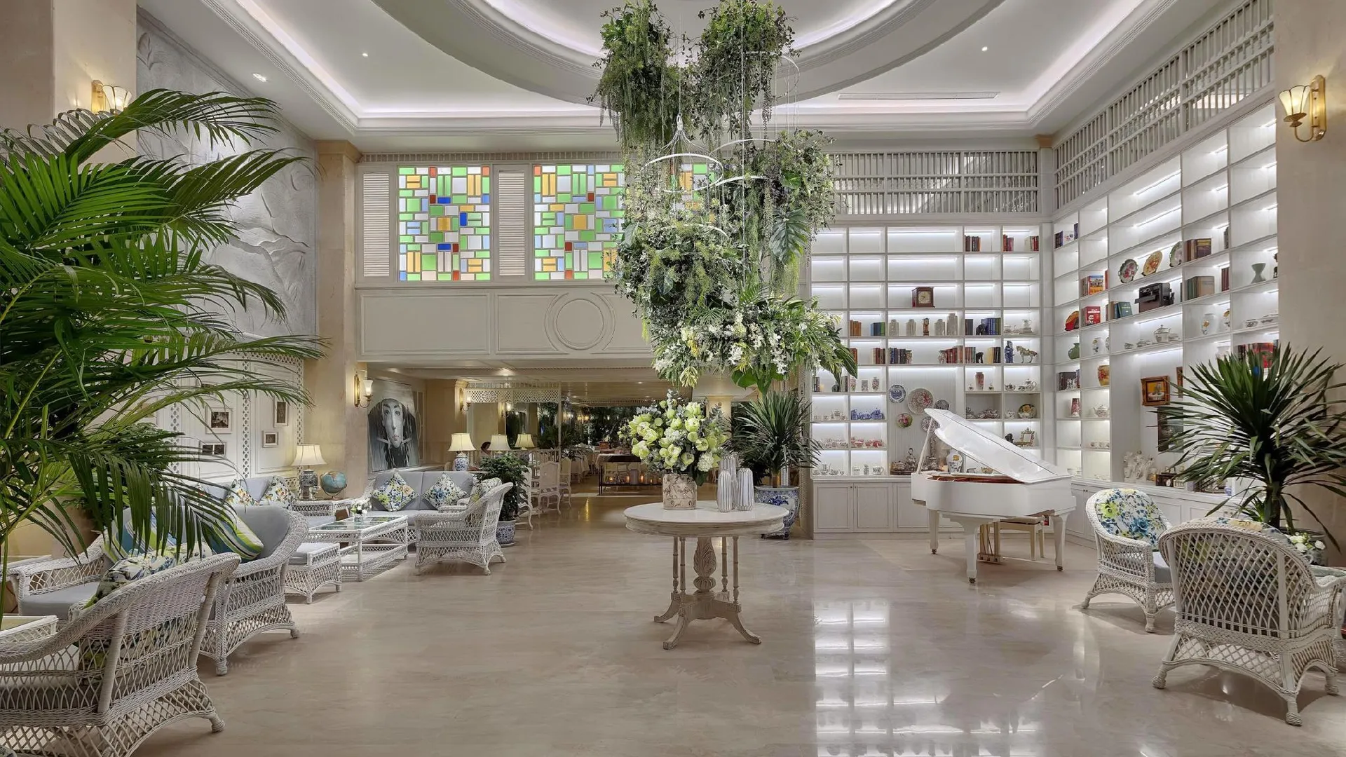 호치민 오 락 샤르네 호텔 4성급 호텔 로비