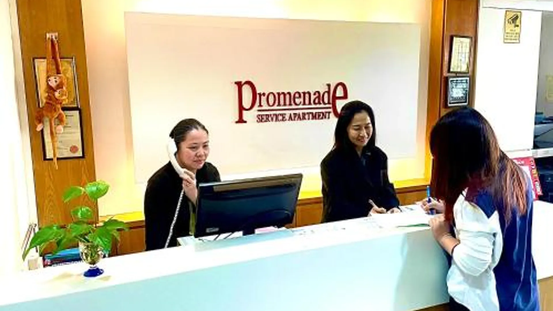 코타키나발루 프롬나드 호텔 아파트먼트 2성급 호텔 레스토랑