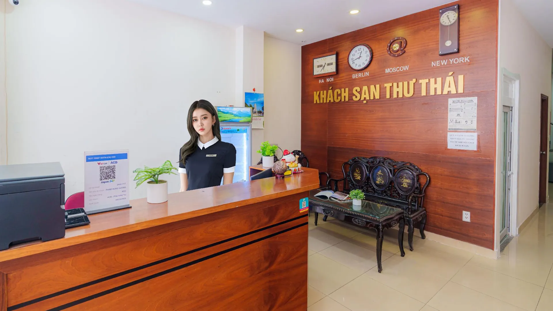 호치민 투 타이 호텔 2성급 호텔 외관