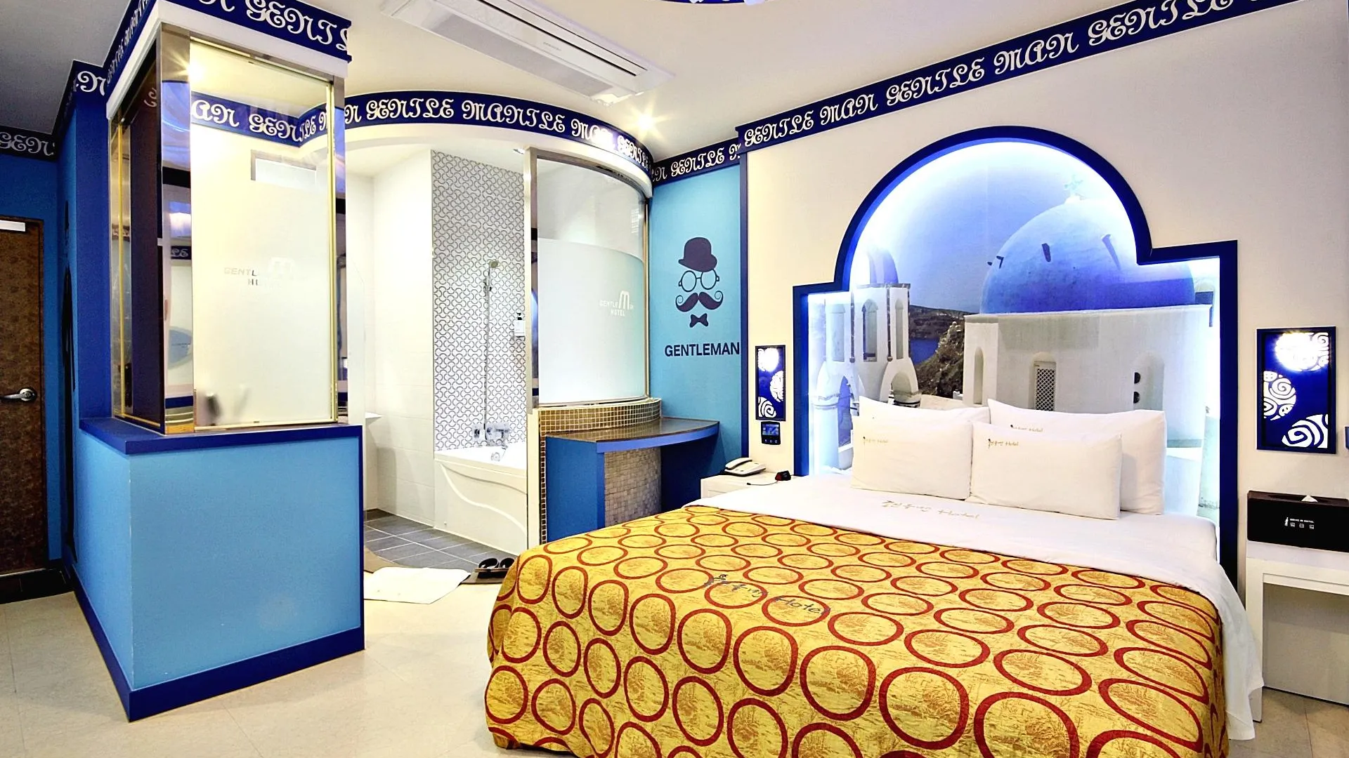 거제 거제도 사등 젠틀맨 드라이브인 무인텔 호텔 객실