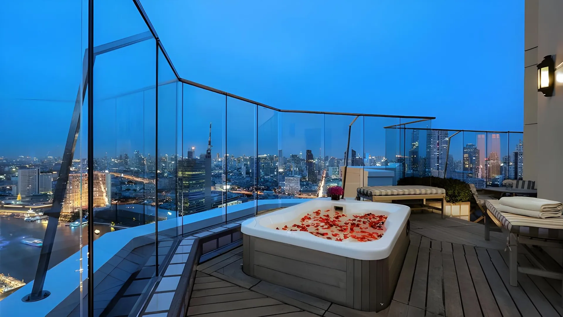 방콕 더 페닌슐라 방콕 5성급 호텔 전망