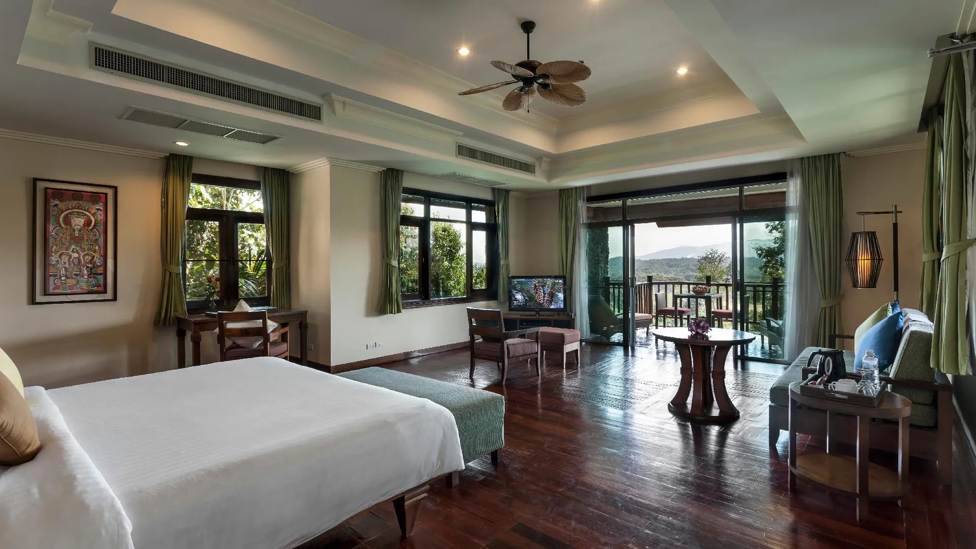 치앙라이 카틸리야 마운틴 리조트 앤 스파 5성급 호텔 스위트룸
