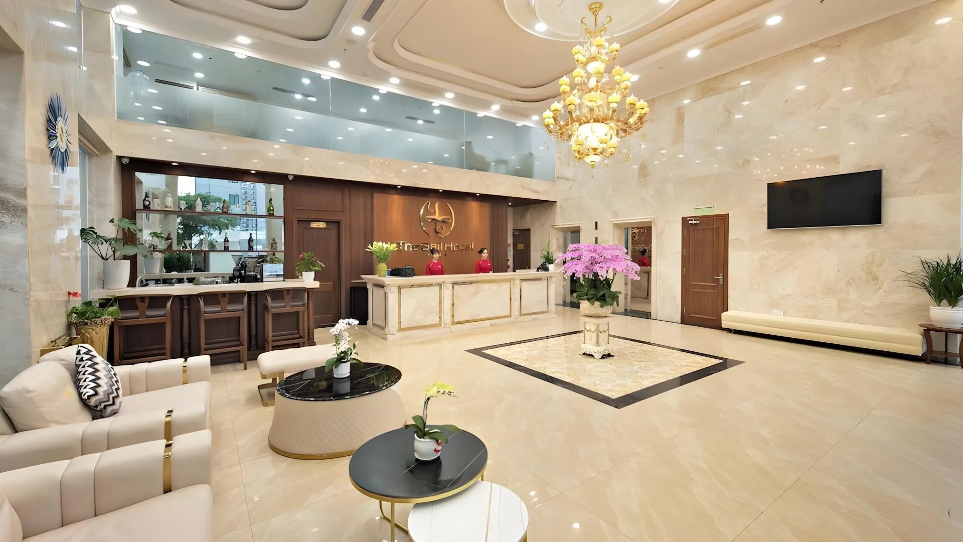다낭 더 세일 호텔 - 미케 비치 4성급 호텔 로비