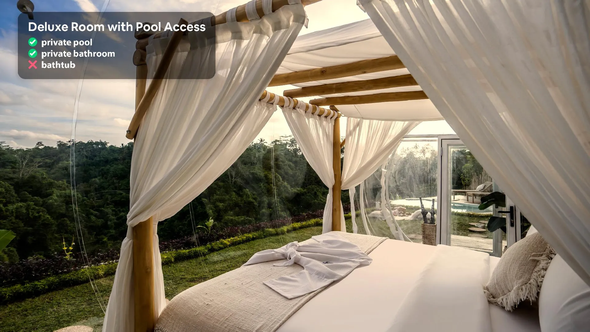 발리 버블 호텔 발리 우붓 (성인 전용) 2성급 게스트하우스 스위트룸