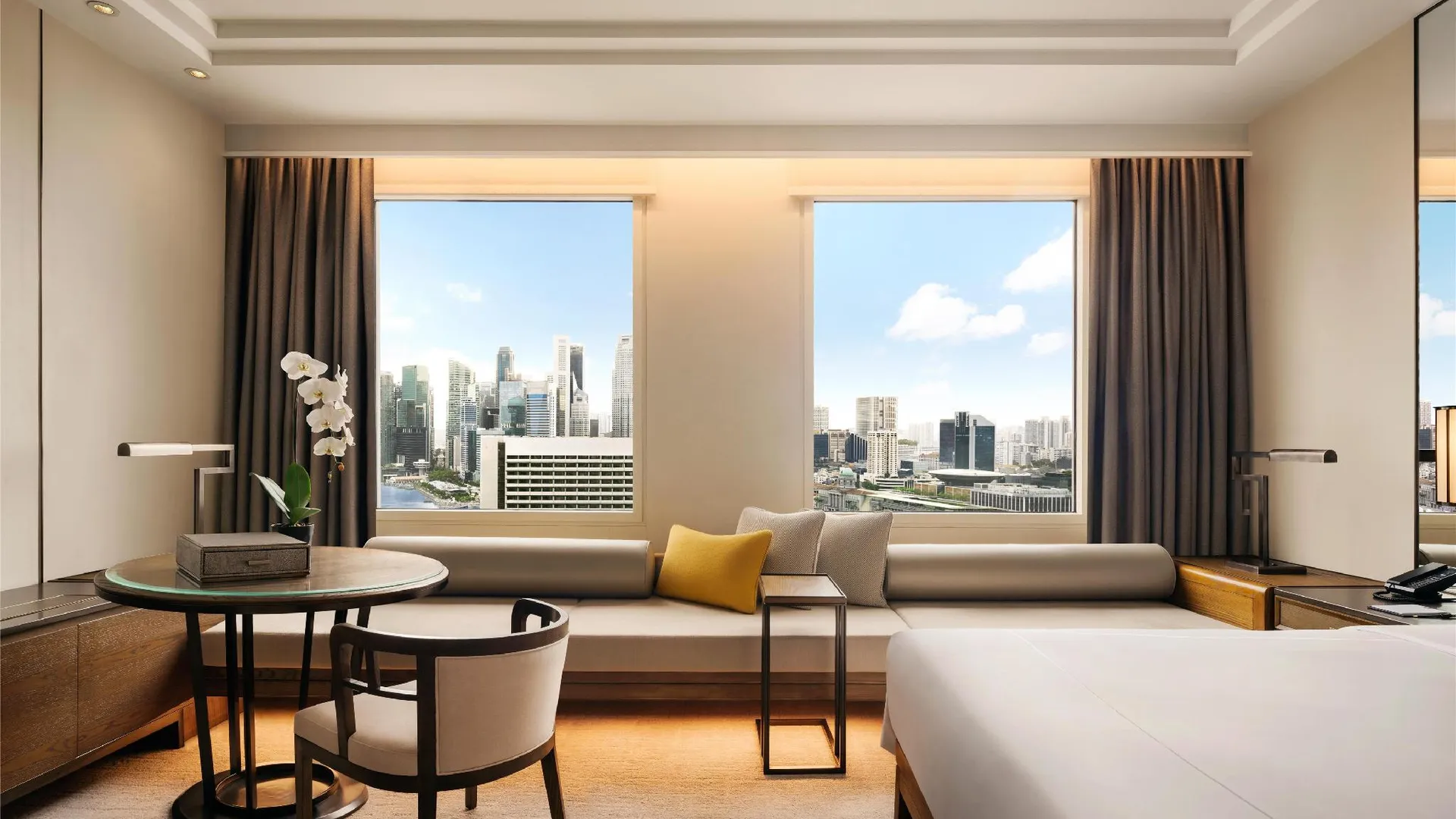 싱가포르 콘래드 싱가포르 마리나 베이 5성급 호텔 스위트룸