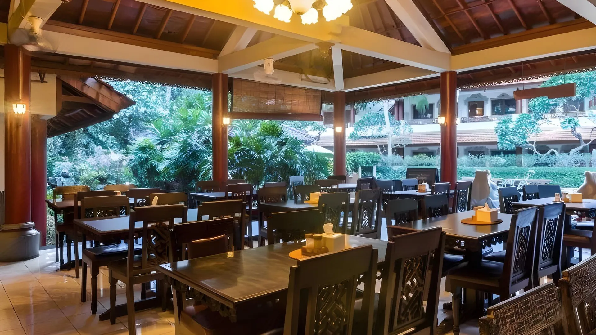 발리 바쿵 사리 리조트 앤 스파 3성급 호텔 로비