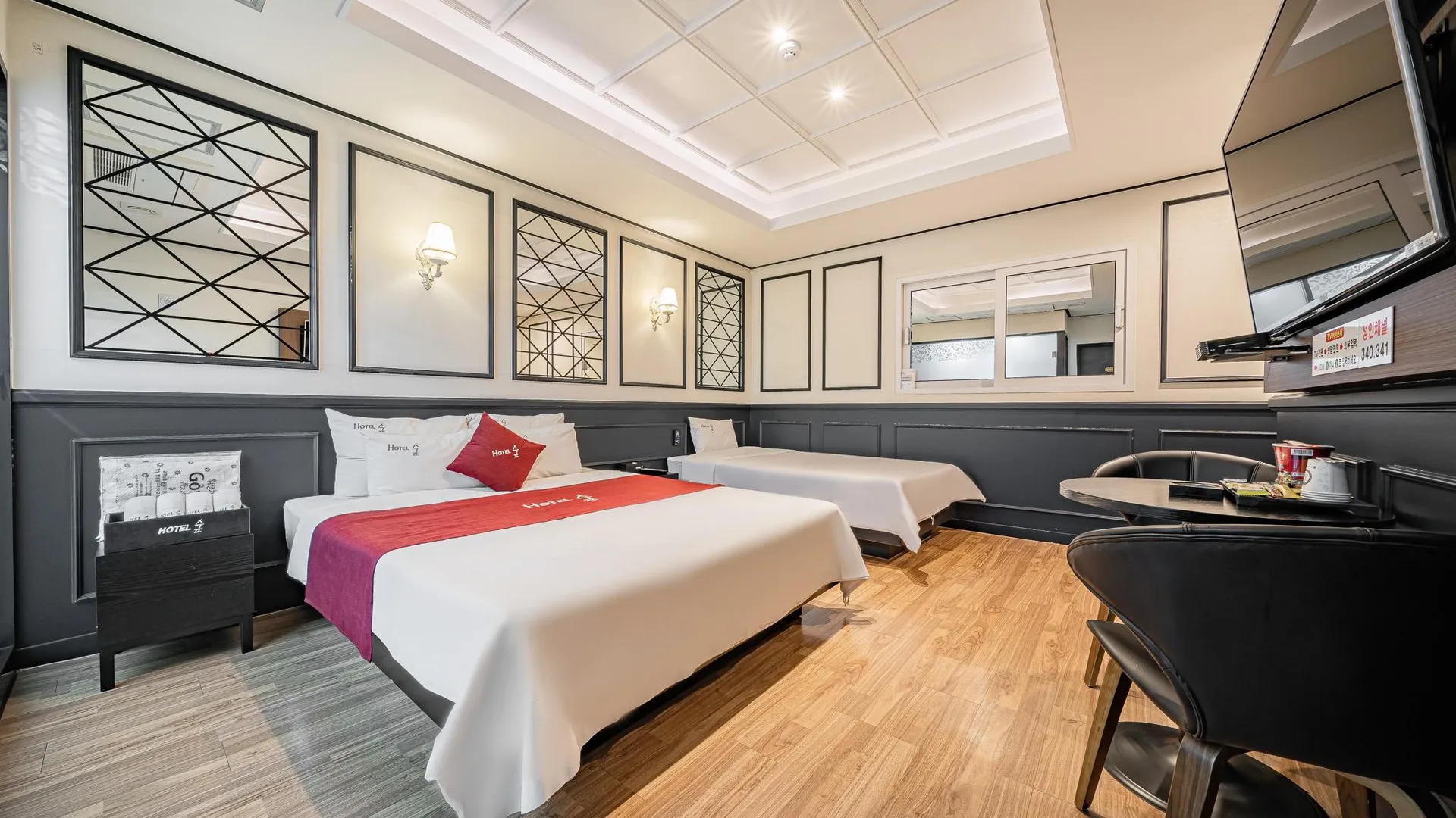 이천 여주 호텔 숲소설강 2성급 호텔 스위트룸