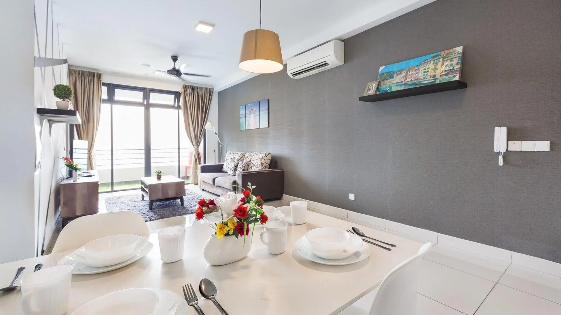 조호바루 / 조호르바루 테브라우의 아파트먼트 (1200m², 침실 3개, 프라이빗 욕실 2개) 4성급 게스트하우스 객실