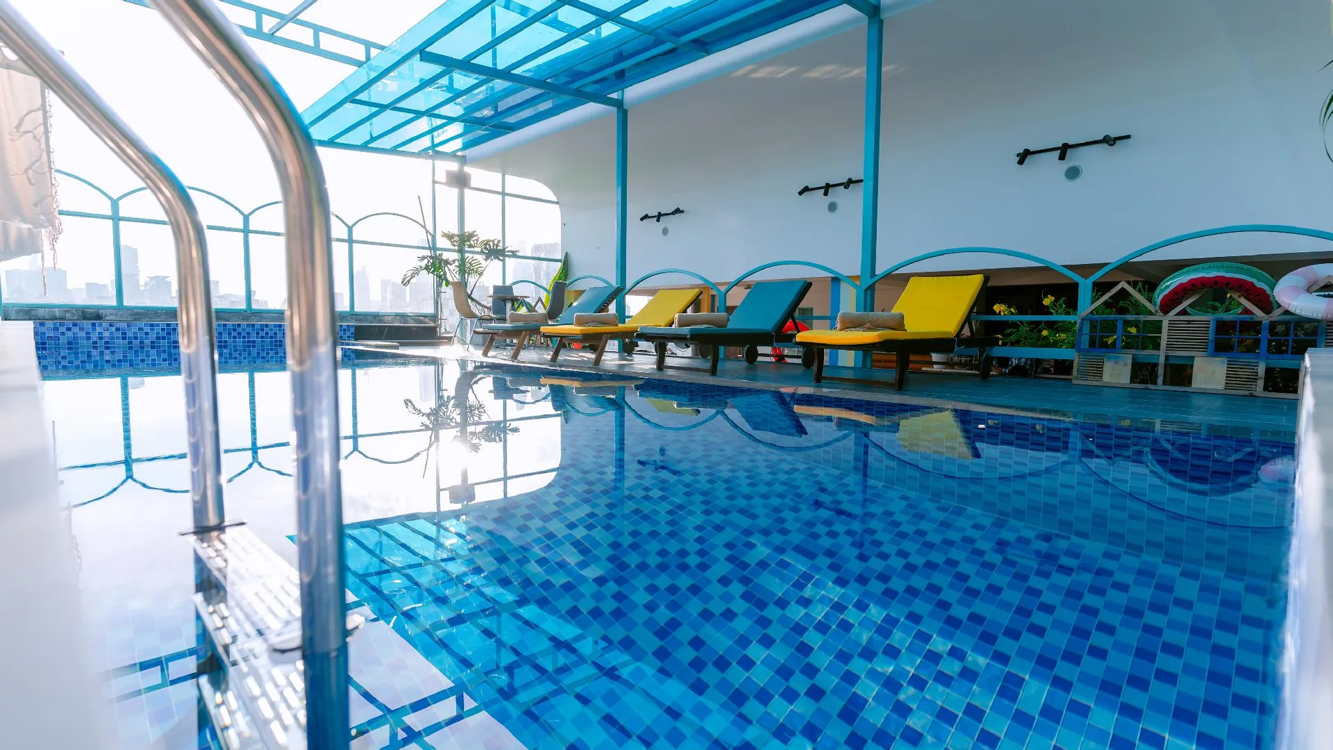 호치민 달리아랜드 사이공 호텔 앤 스위밍풀 4성급 호텔 외관