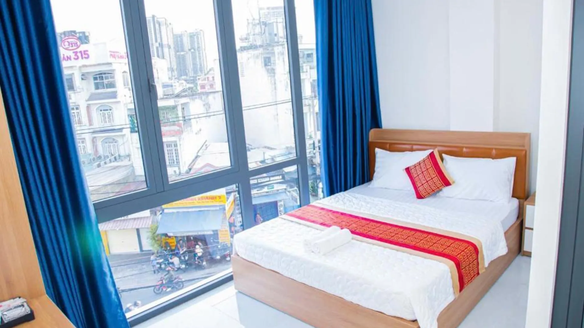 호치민 호텔 언언 287 홍락 2성급 호텔 레스토랑